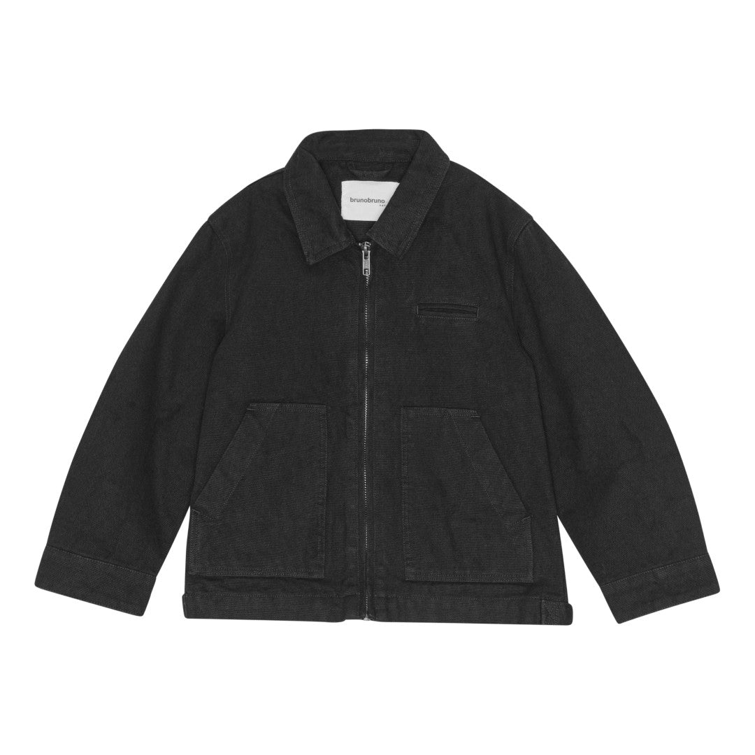 brunobruno nation Adam Jacket Jacket 1000-Jet Black