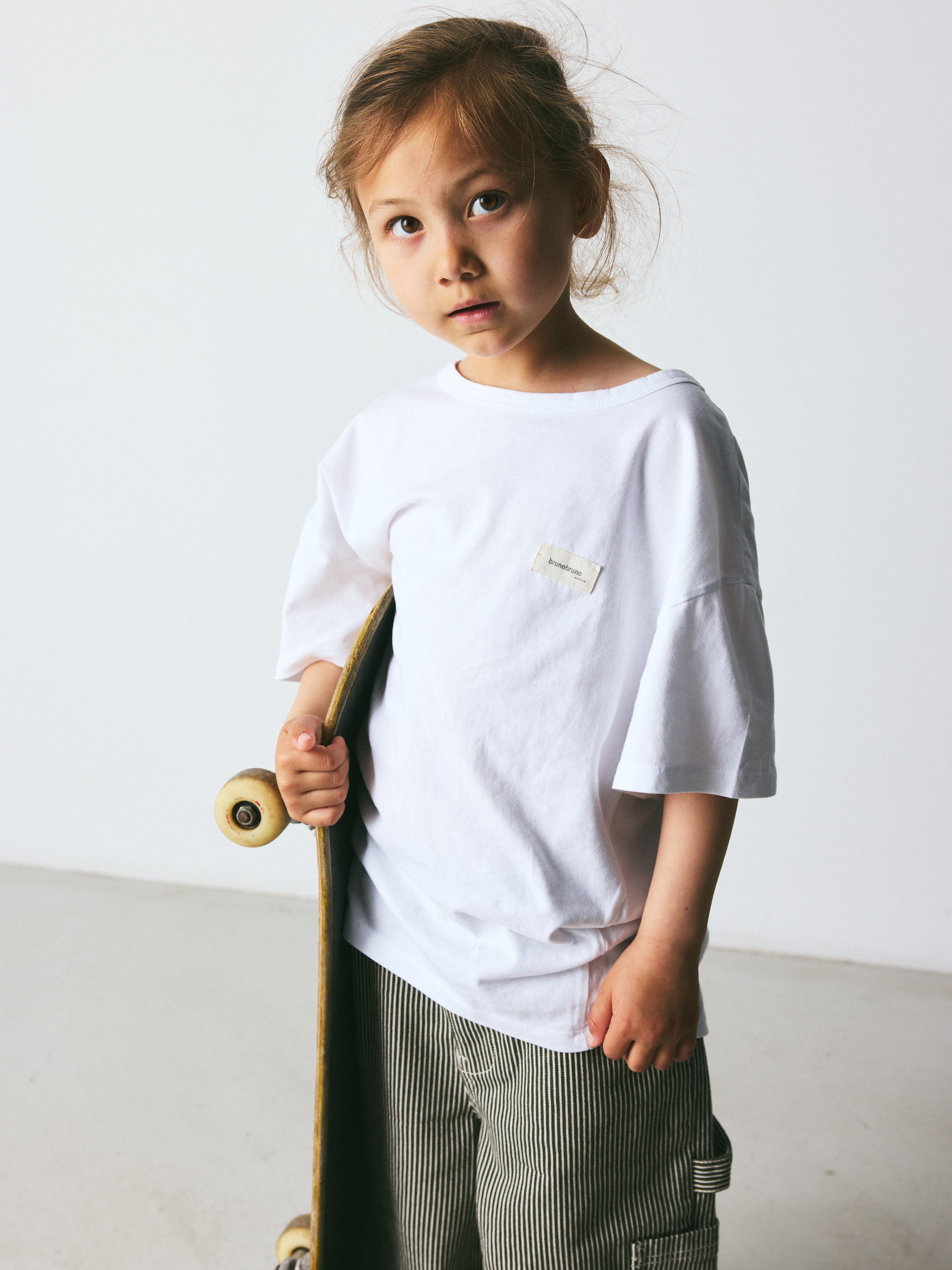 brunobruno nation Agnes T-Shirt T-Shirt 2001-Bright White