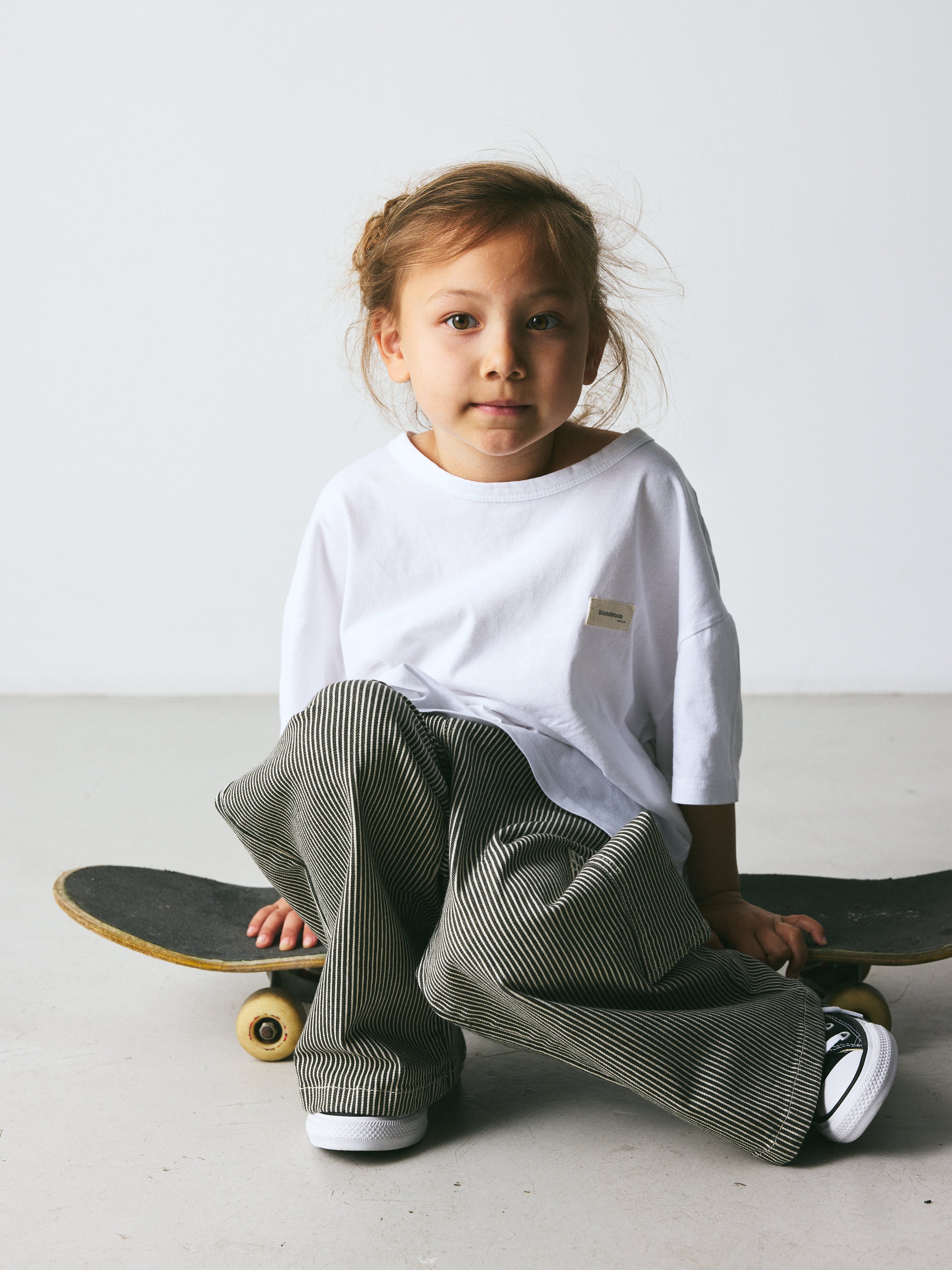 brunobruno nation Agnes T-Shirt T-Shirt 2001-Bright White