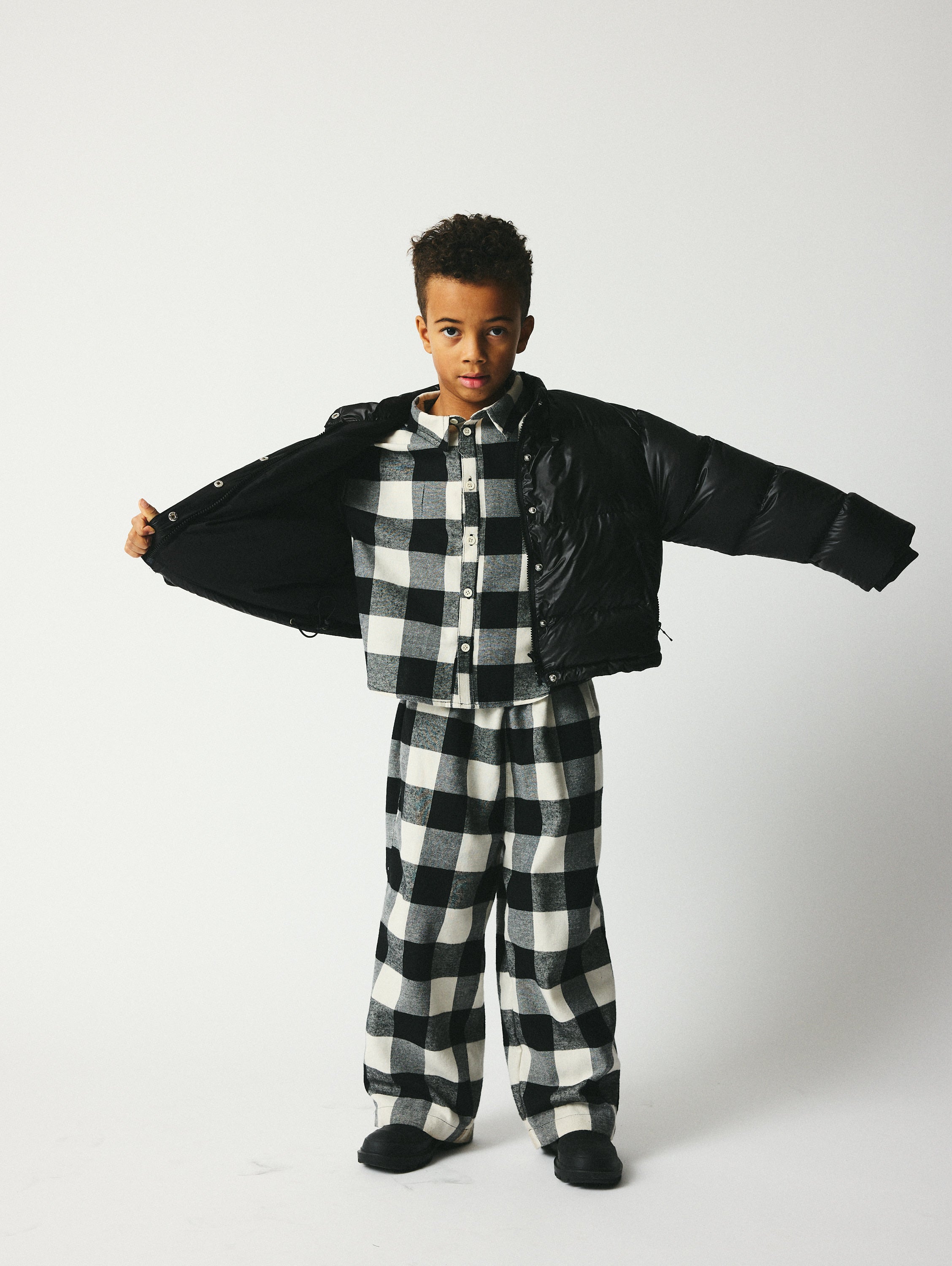brunobruno nation Alice Puffer Jacket Jacket 1000-Jet Black