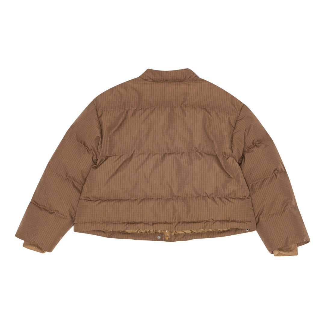 brunobruno nation Alice Puffer Jacket Jacket 8000-Bison Brown
