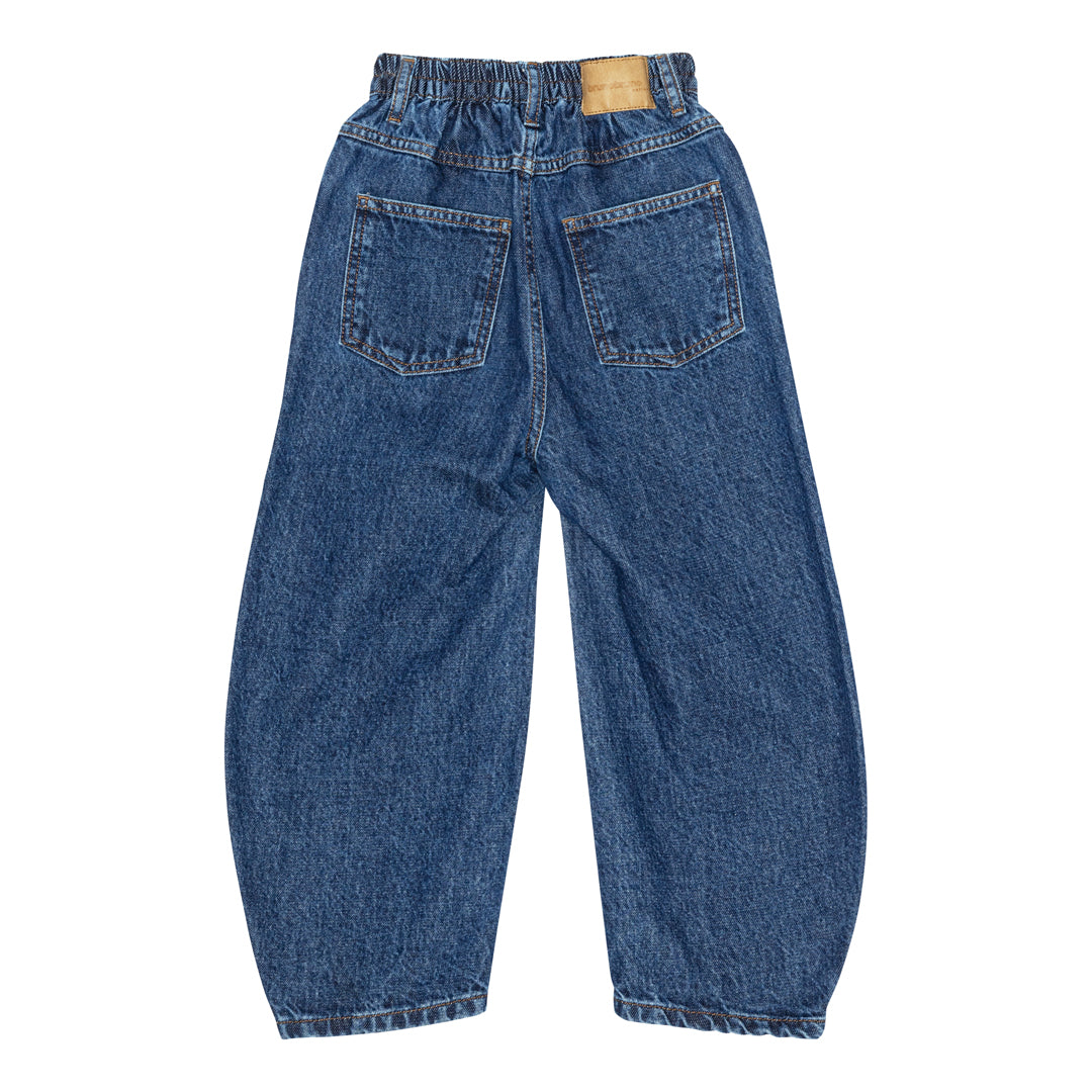 brunobruno nation Daon Blue Jeans Pants 1106-Dark blue denim