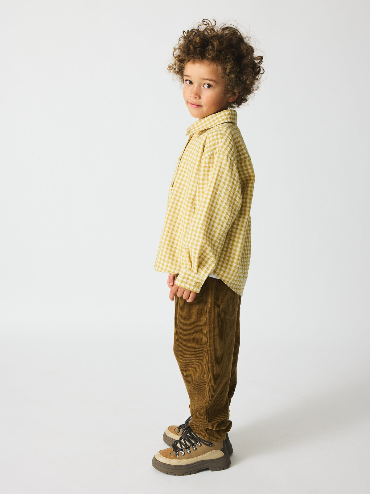 brunobruno nation Dorethy Corduroy Pants Pants 5003-Khaki Green