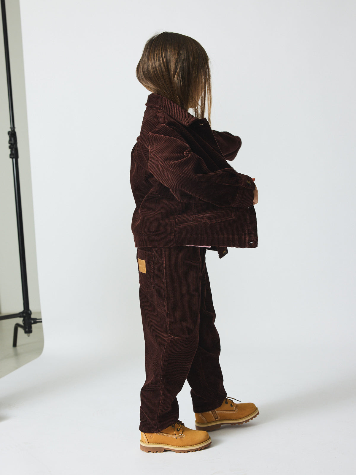 brunobruno nation Dorethy Corduroy Pants Pants 6002-Marron Plum