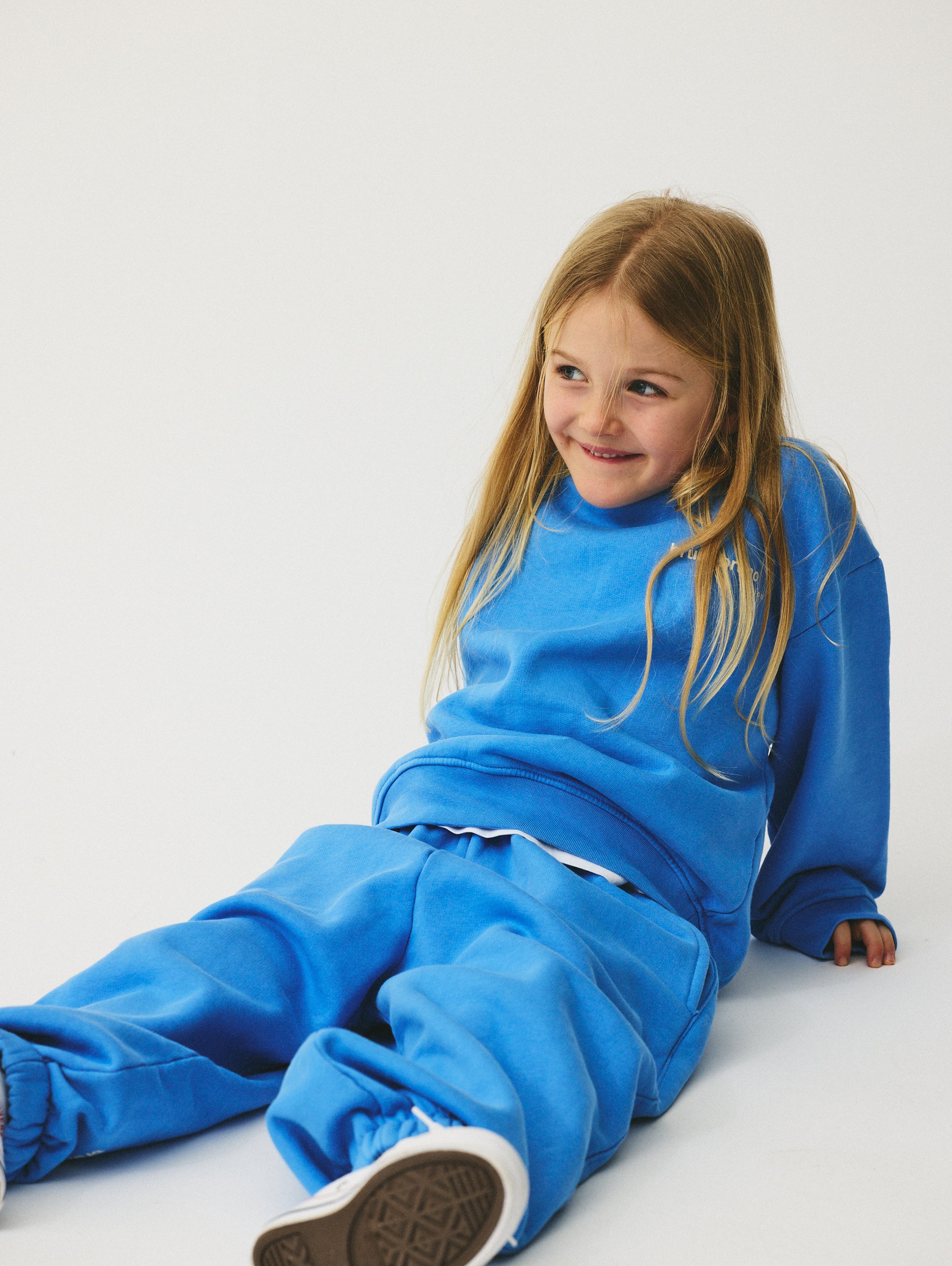 brunobruno nation Ella Pants Sweatpants 4000-Provence Blue