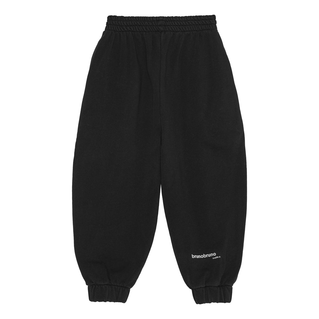 brunobruno nation Ella Pants Sweatpants 1000-Jet Black