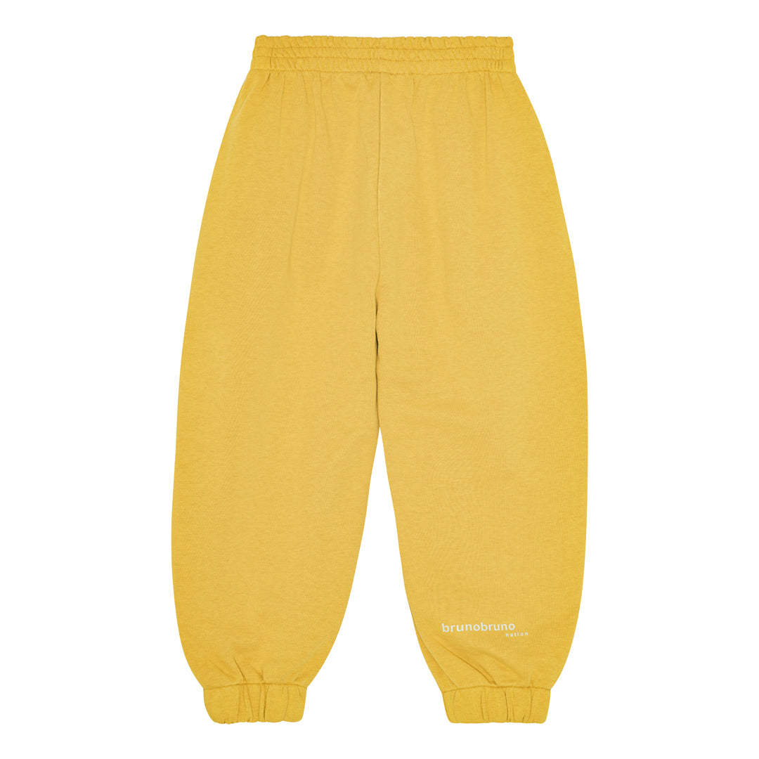 brunobruno nation Ella Pants Sweatpants 7000-Olivenite Yellow