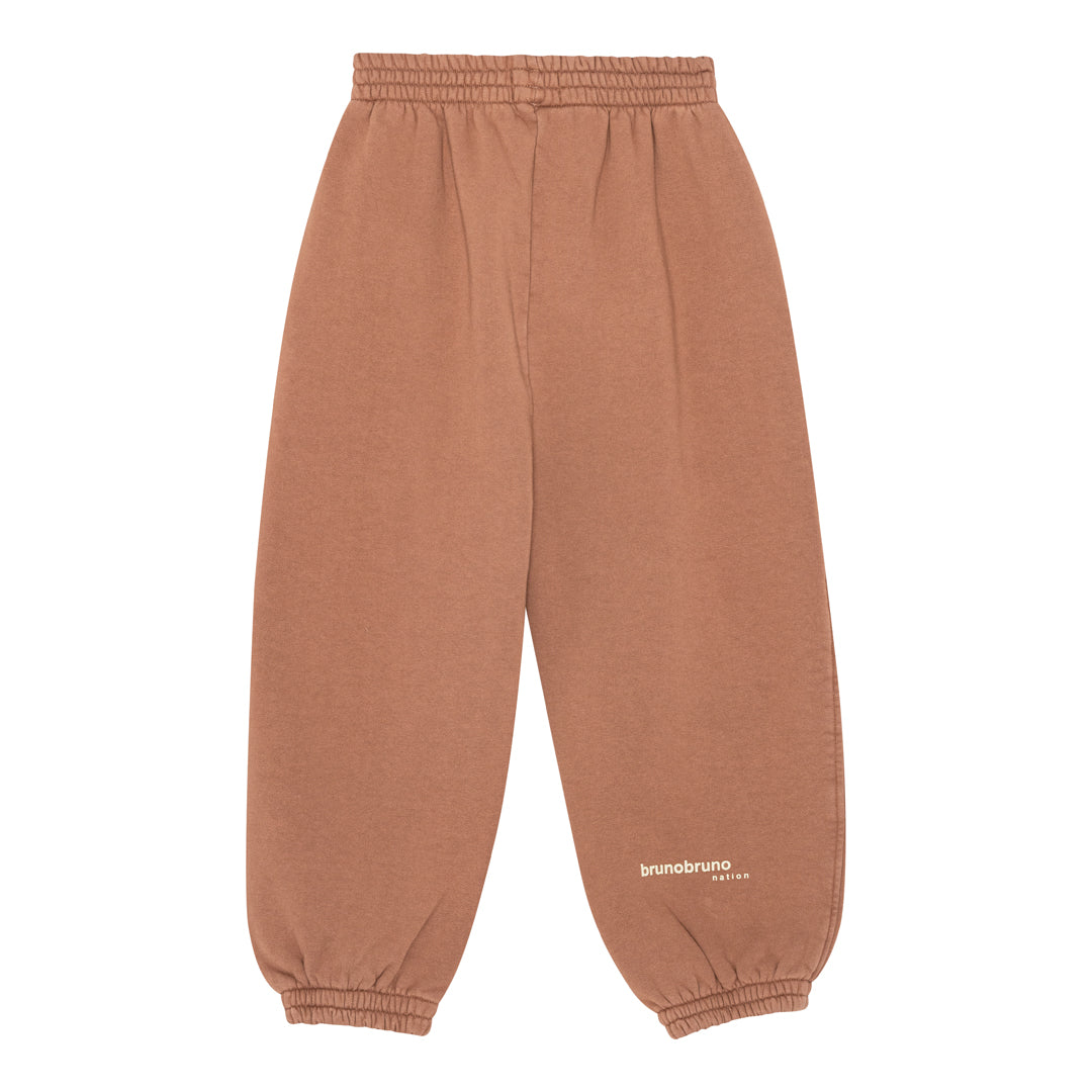 brunobruno nation Ella Pants Sweatpants 6000-Clove Bordeaux