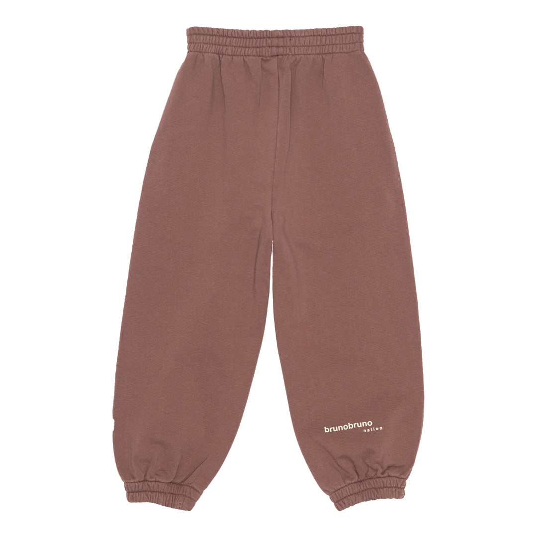 brunobruno nation Ella Pants Sweatpants 6002-Marron Plum