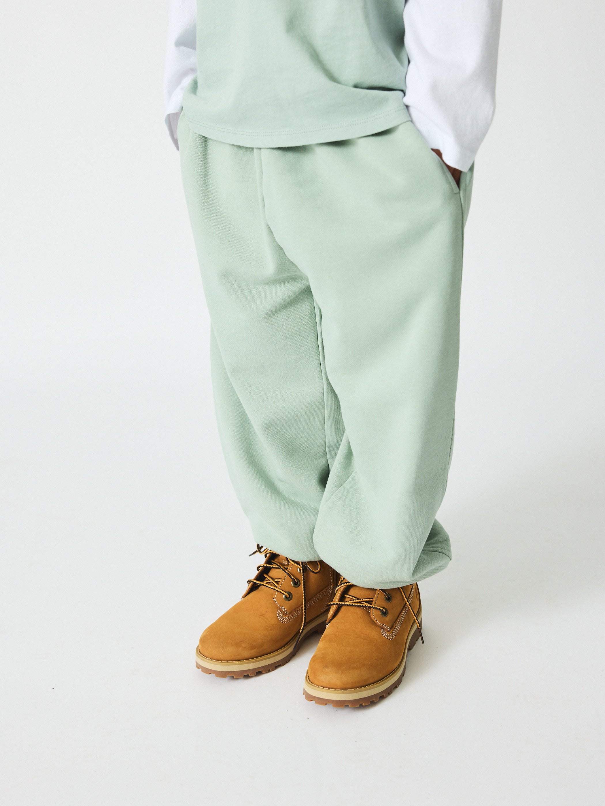 brunobruno nation Ella Pants NB Sweatpants 3003-Aqua Gray