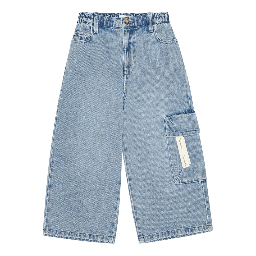 brunobruno nation Flynn Jeans Pants 1100-Light Blue Denim