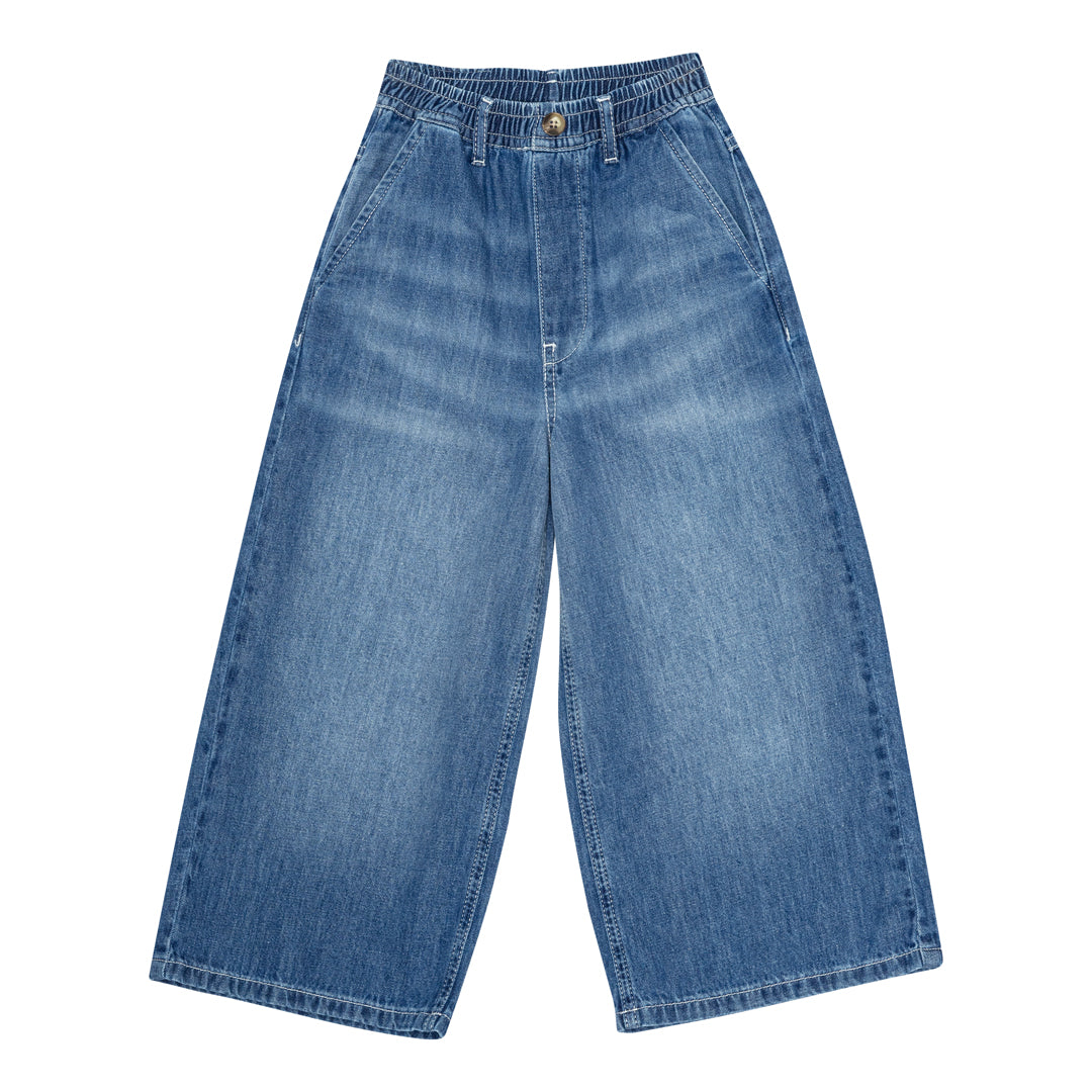 brunobruno nation Flynny Jeans Pants 1105-Mid blue denim