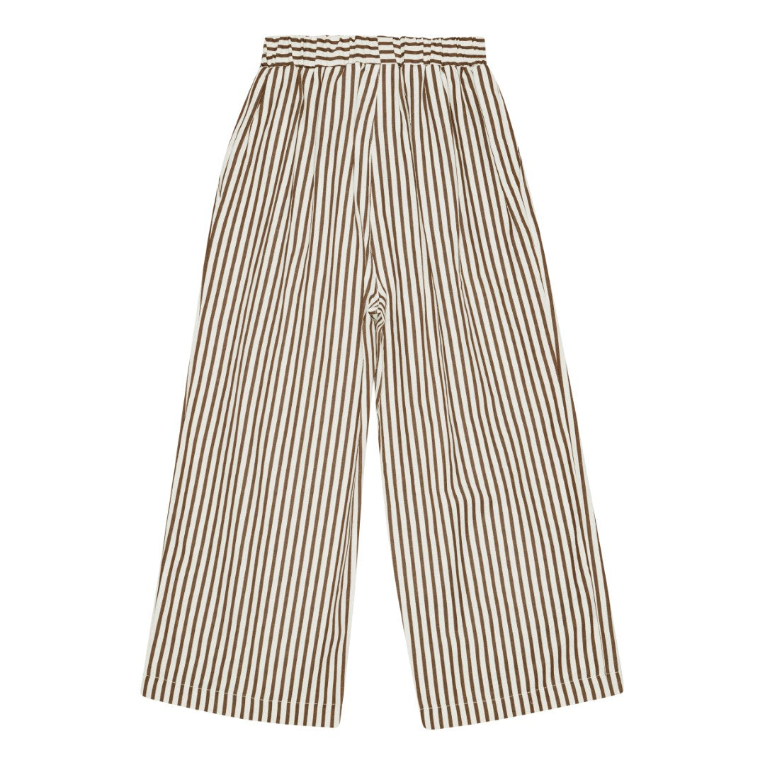 brunobruno nation Francis Stripe Pants Pants 8000-Bison Brown