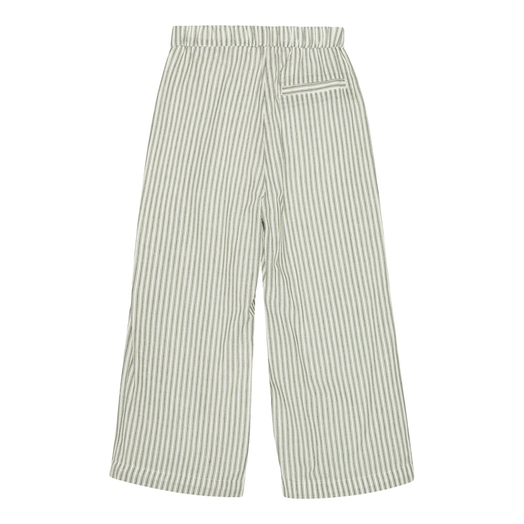 brunobruno nation Francis Stripe Pants Pants 9013-Agave Green Stripe