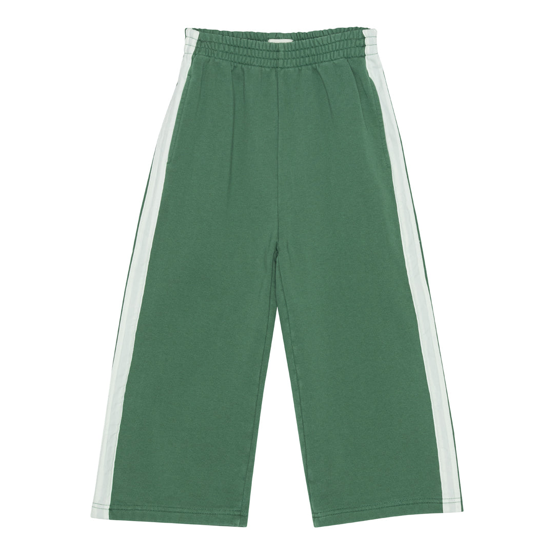 brunobruno nation Francis Stripe Sweat Pants NB Sweatpants 5004-Myrtle Green