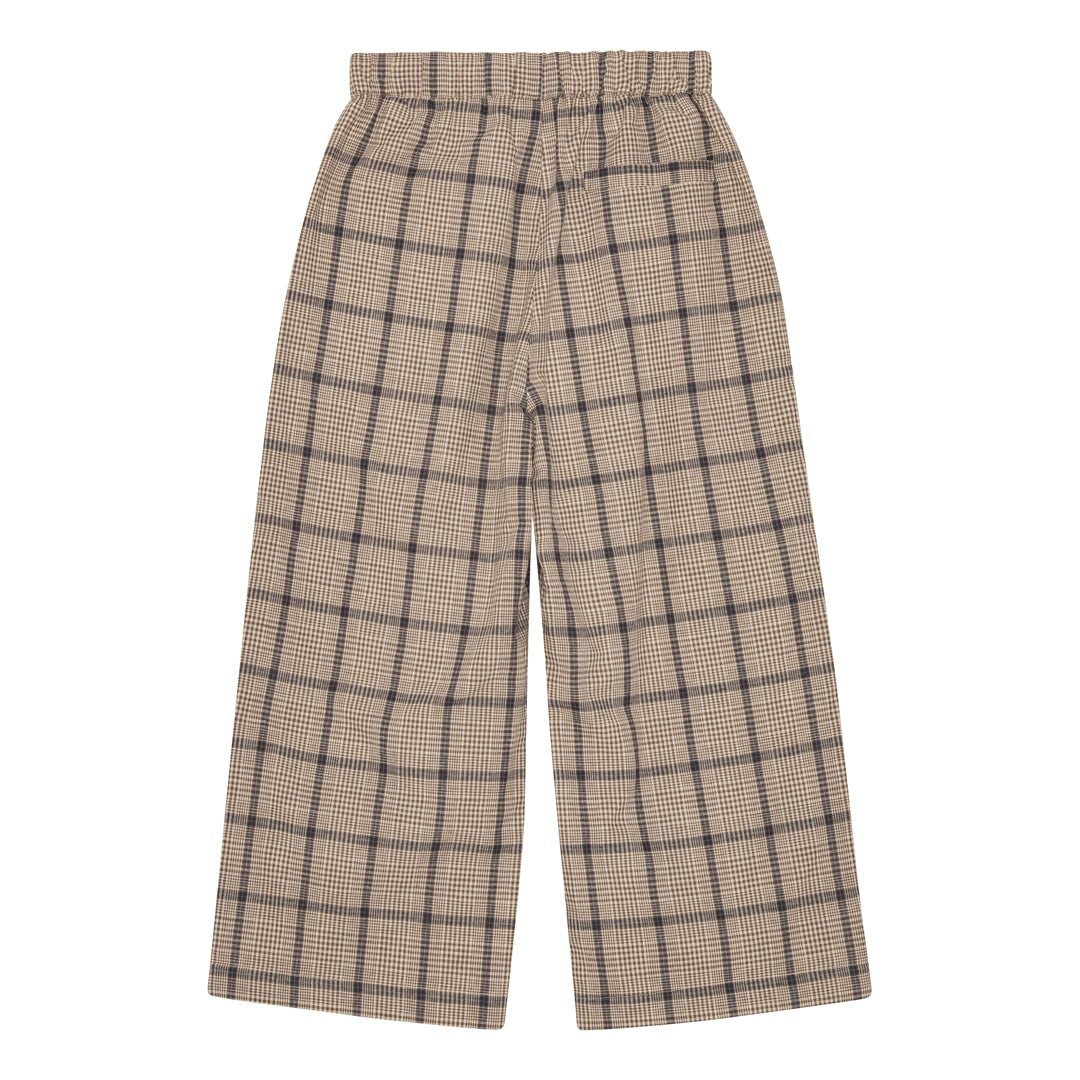 brunobruno nation Francis Walnut Check Pants Pants 9009-Walnut Check