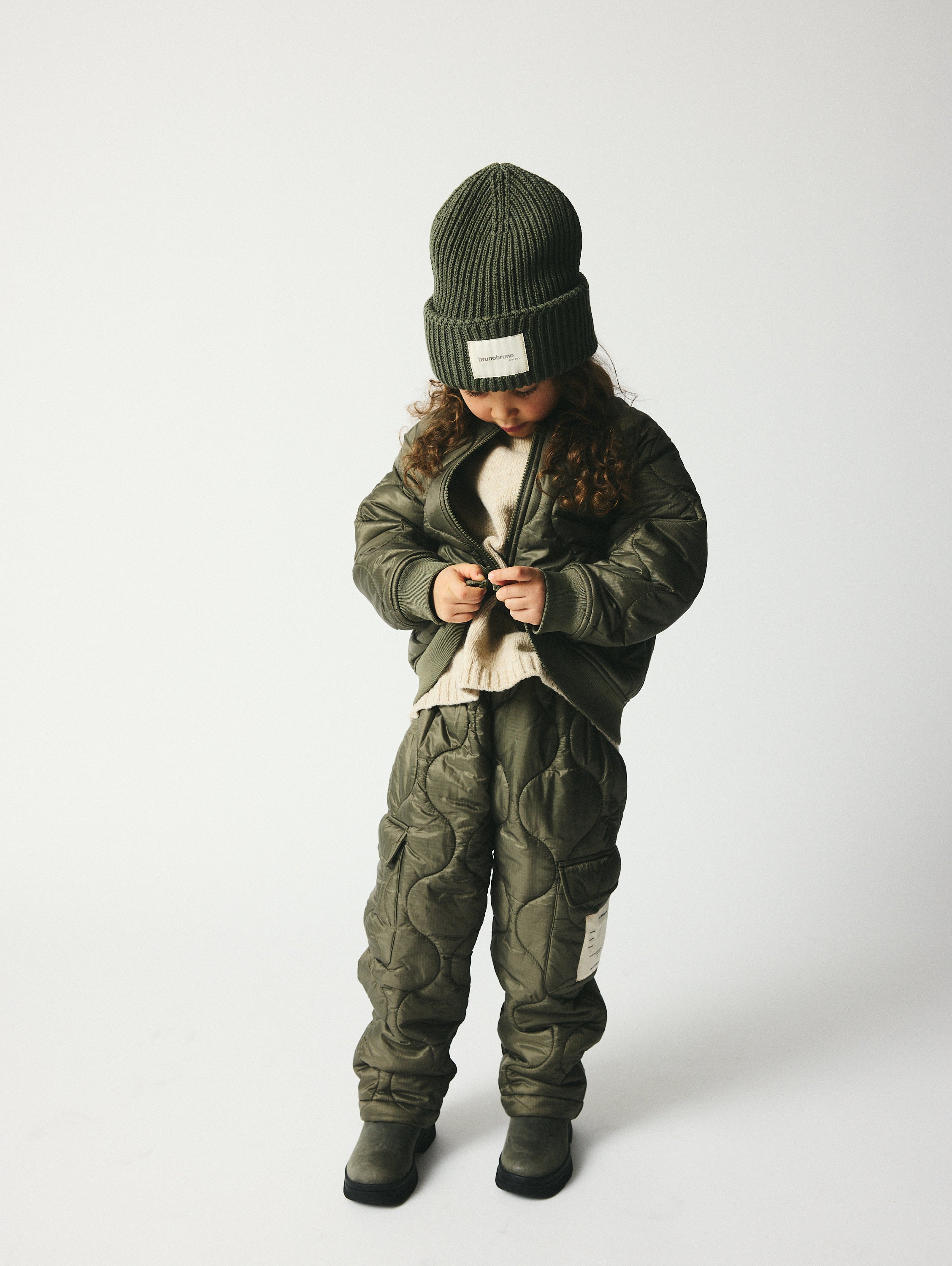 brunobruno nation Freddie Pants Pants 5000-Dusty Olive Green
