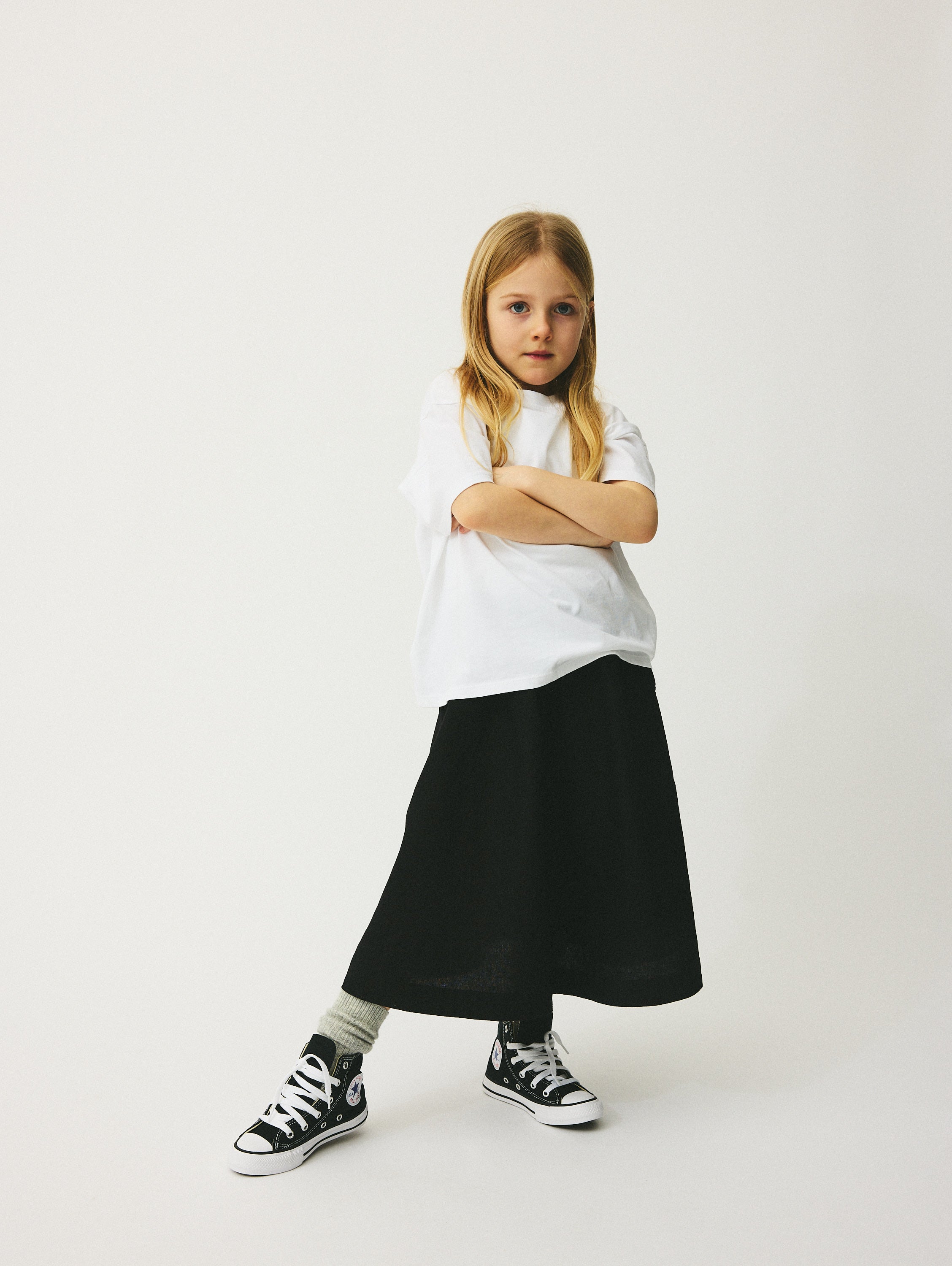 brunobruno nation Gertrud Skirt Skirt 1000-Jet Black