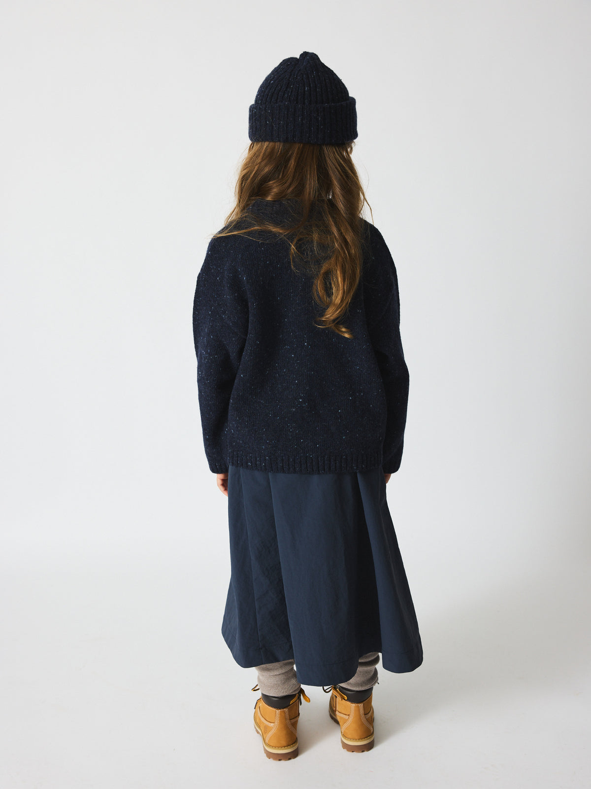 brunobruno nation Gertrud Tech Skirt Skirt 4004-Mood Indigo Blue