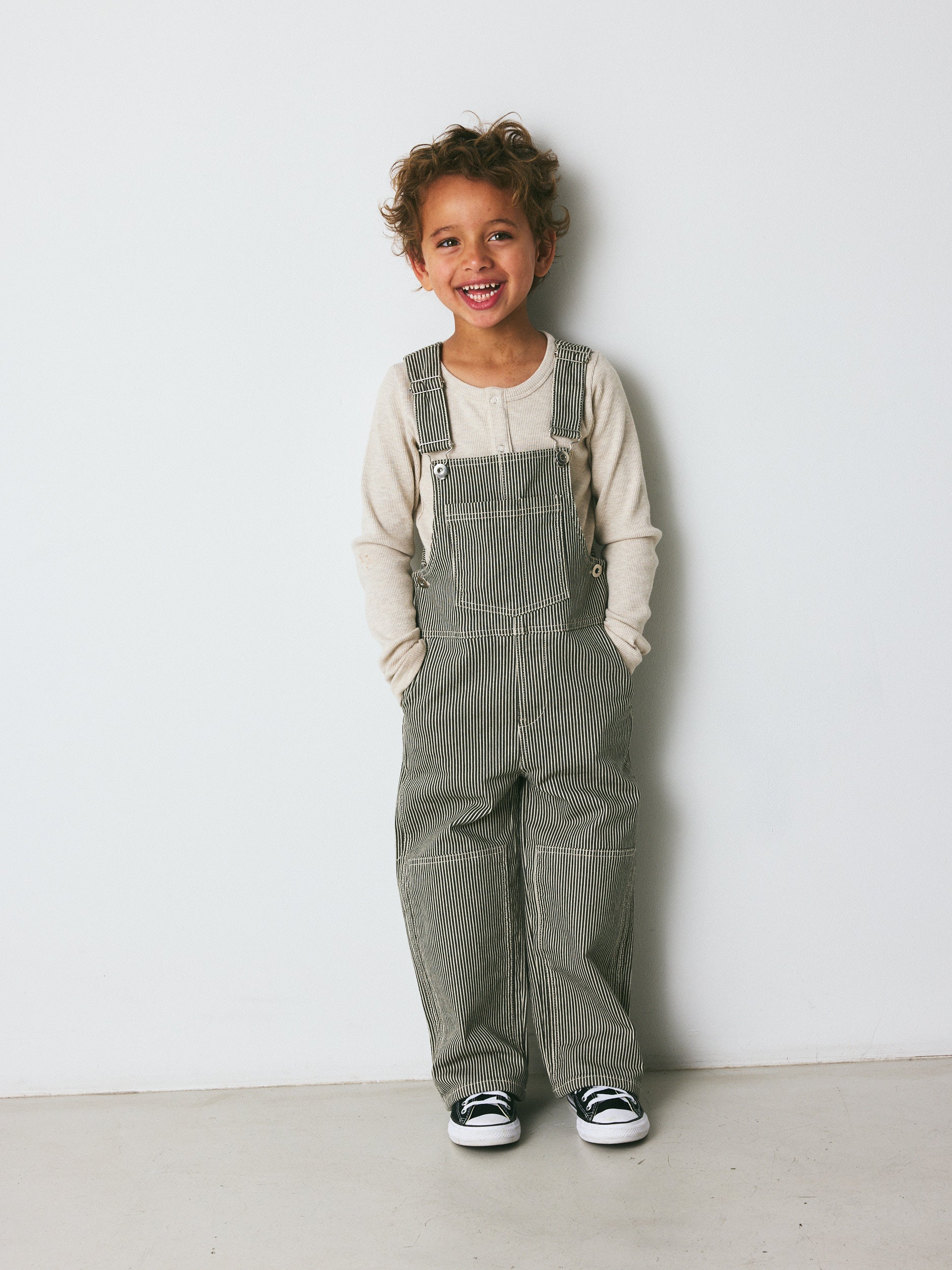 brunobruno nation Harry Milkboy Dungaree Onepiece 1103-Kambaba Stripe