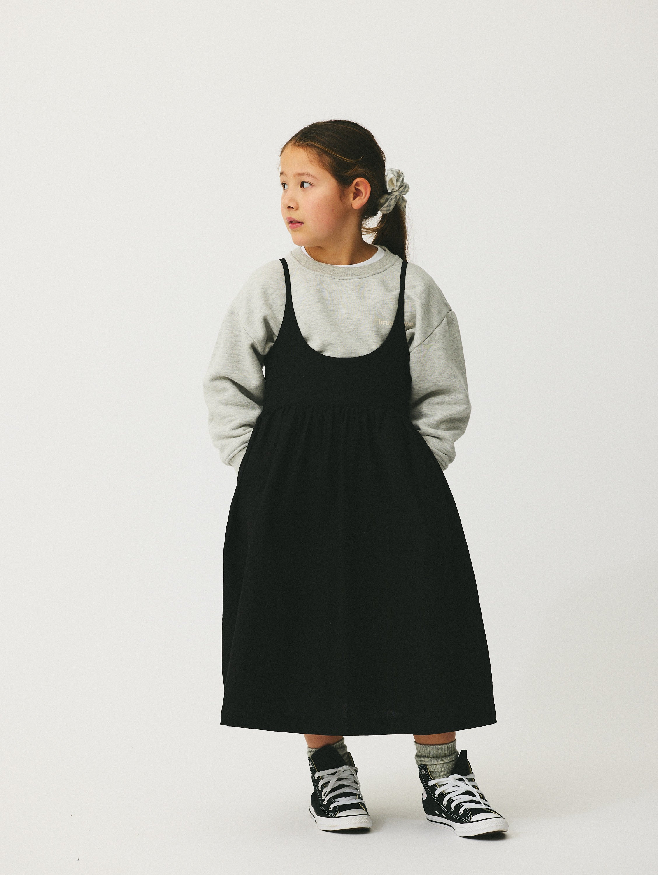 brunobruno nation Iris Dress Dress 1000-Jet Black