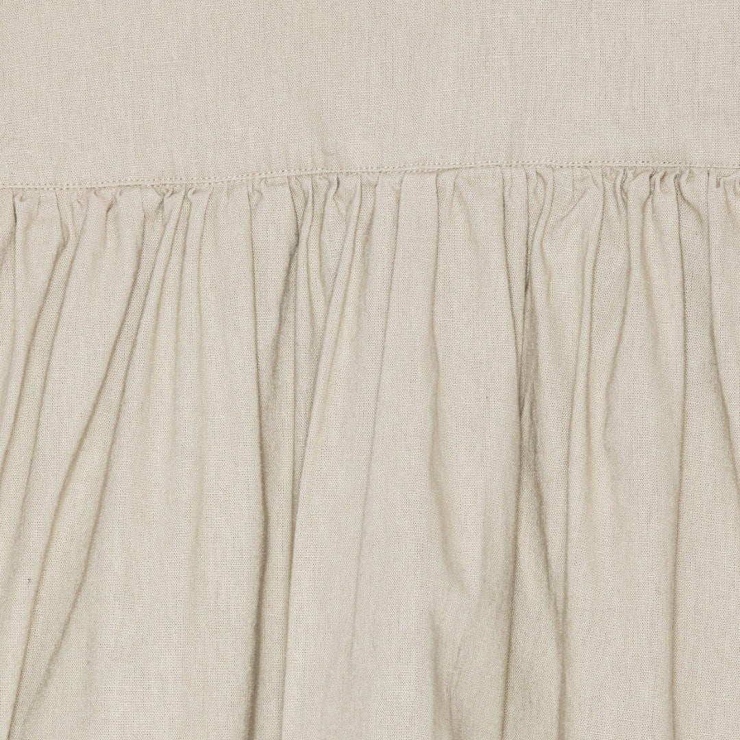 brunobruno nation Iris Dress Dress 3000-Feather Gray Beige