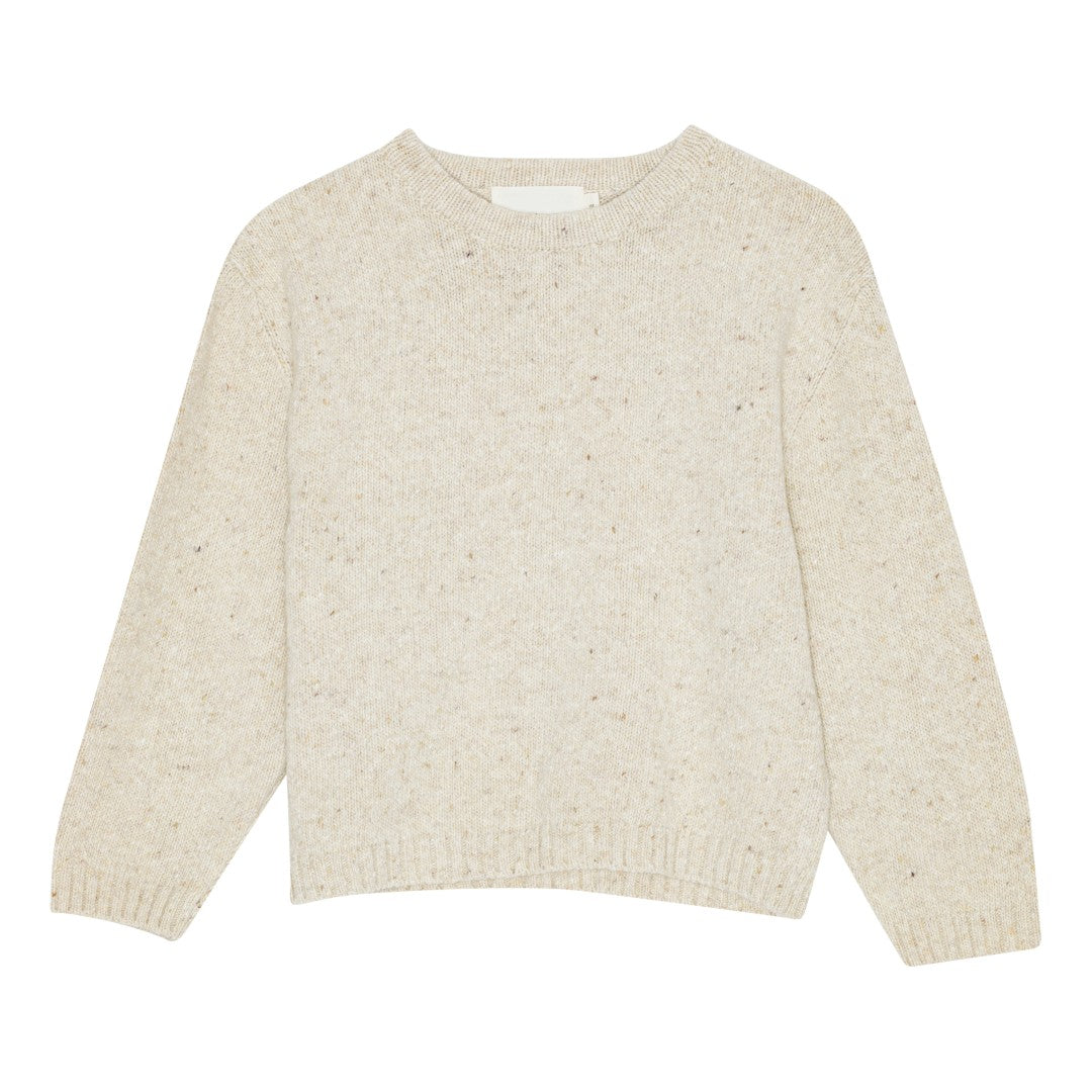 brunobruno nation Jude Sweater Knitted Sweater 2002-Antique White Melange