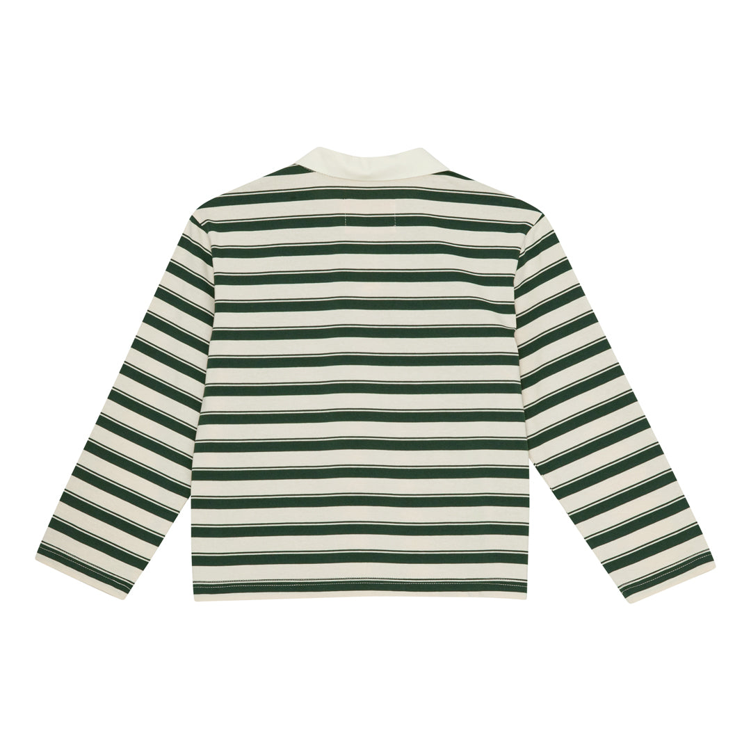 brunobruno nation Kai Polo T-shirt T-Shirt 9014-Myrtle Jersey Stripe