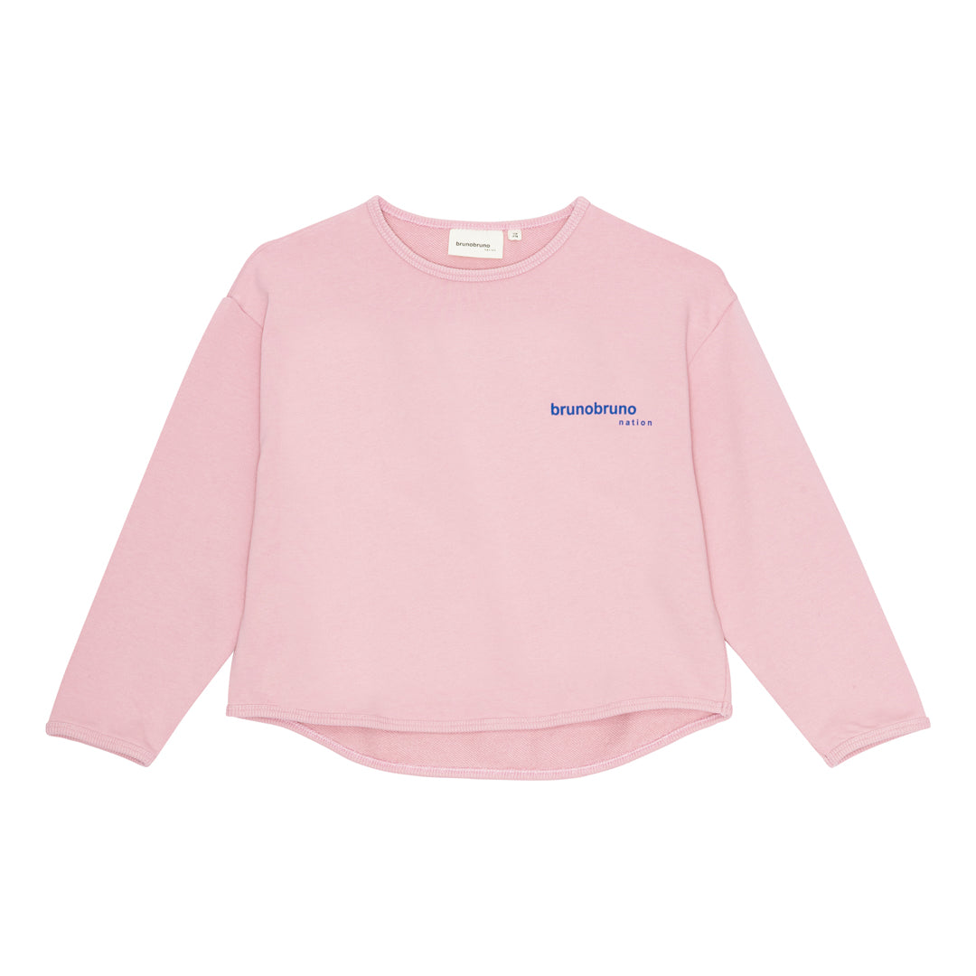 brunobruno nation Lina Sweatshirt NB Sweatshirt 6003-Zephyr Pink