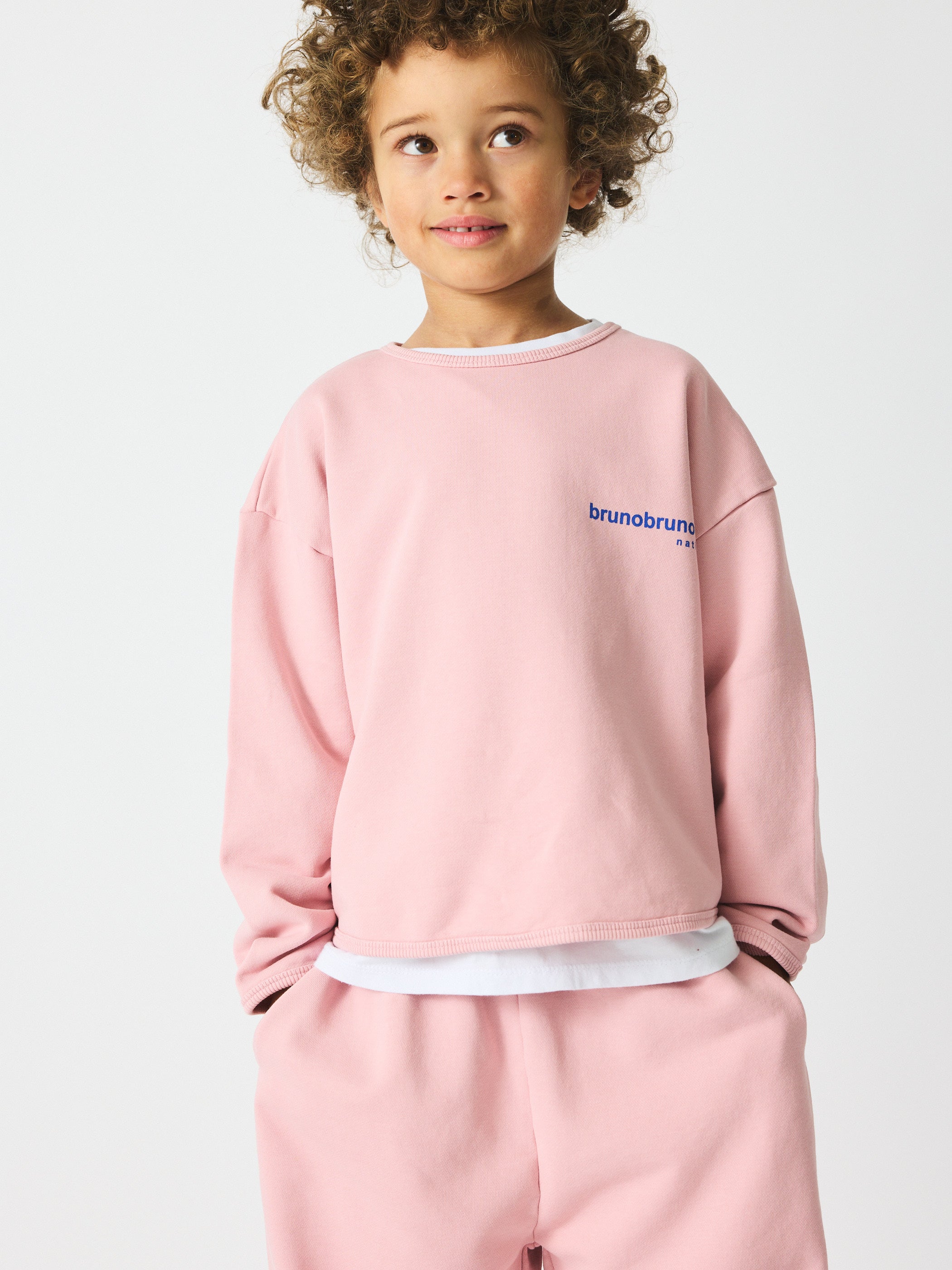 brunobruno nation Lina Sweatshirt NB Sweatshirt 6003-Zephyr Pink