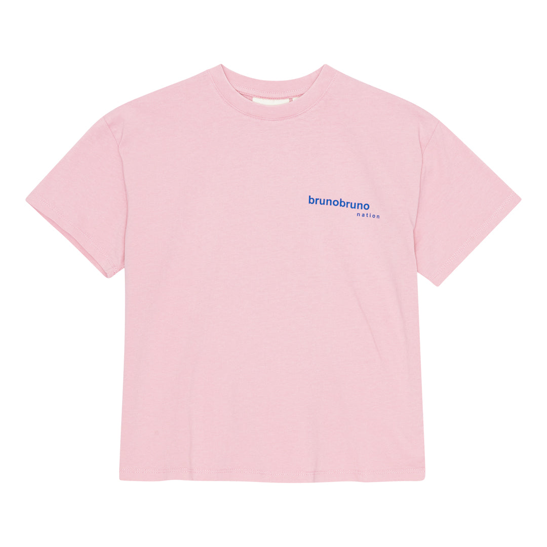 brunobruno nation Nanna Dumpling T-Shirt T-Shirt 6003-Zephyr Pink