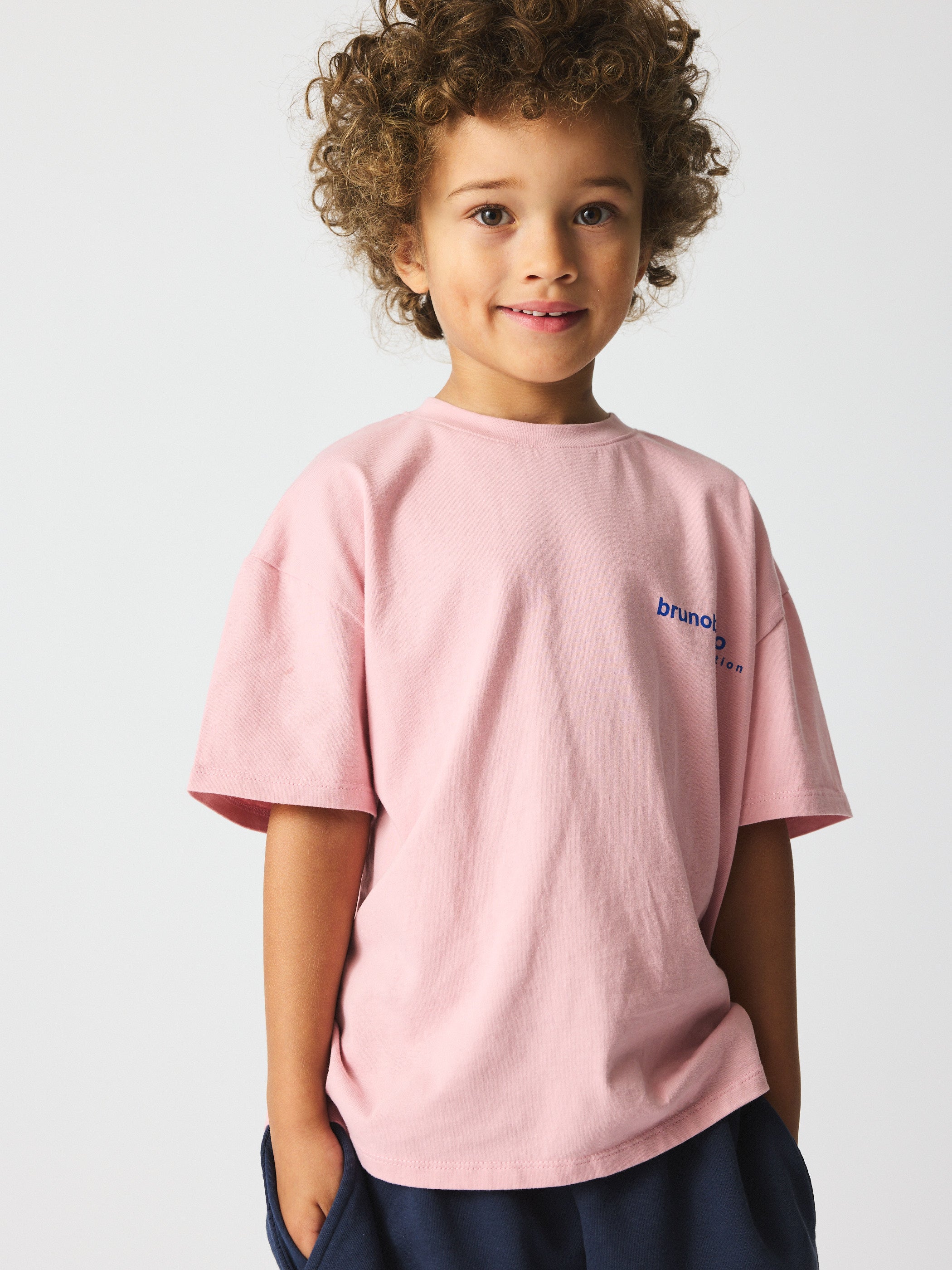 brunobruno nation Nanna Dumpling T-Shirt T-Shirt 6003-Zephyr Pink