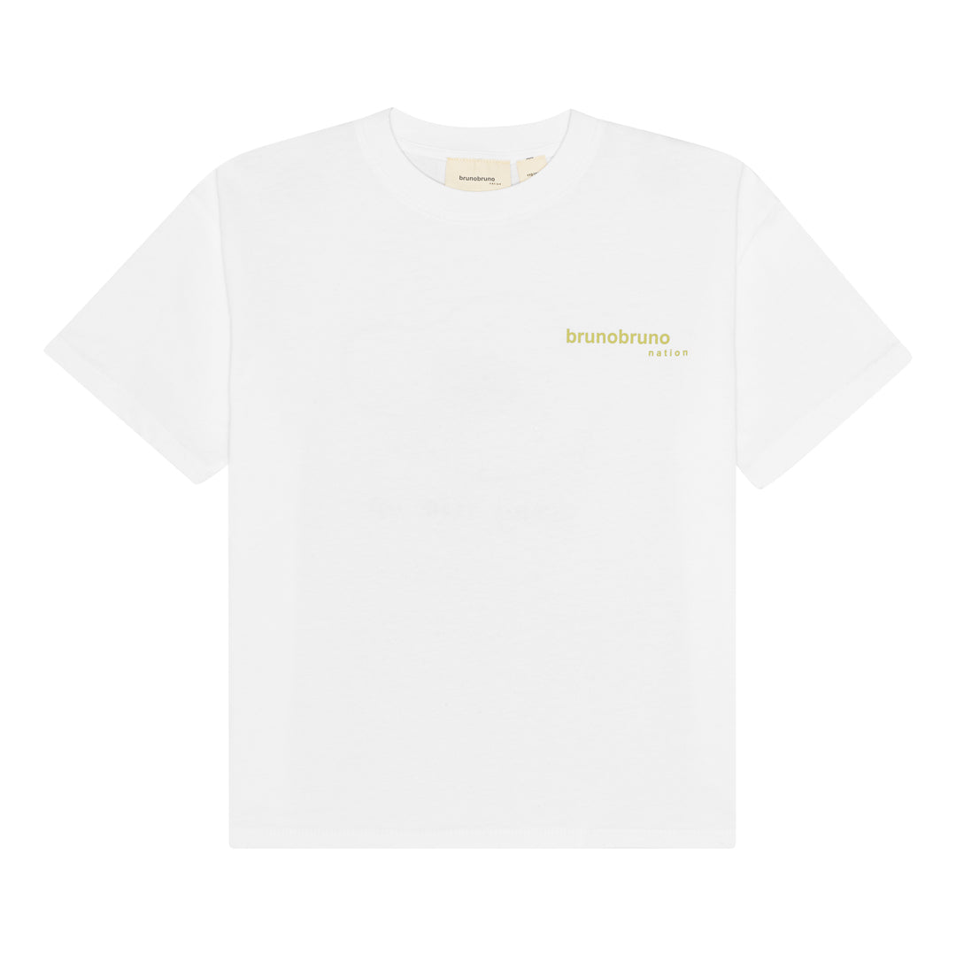 brunobruno nation Nanna T-Shirt T-Shirt 9006-Snow White - Sunny Side