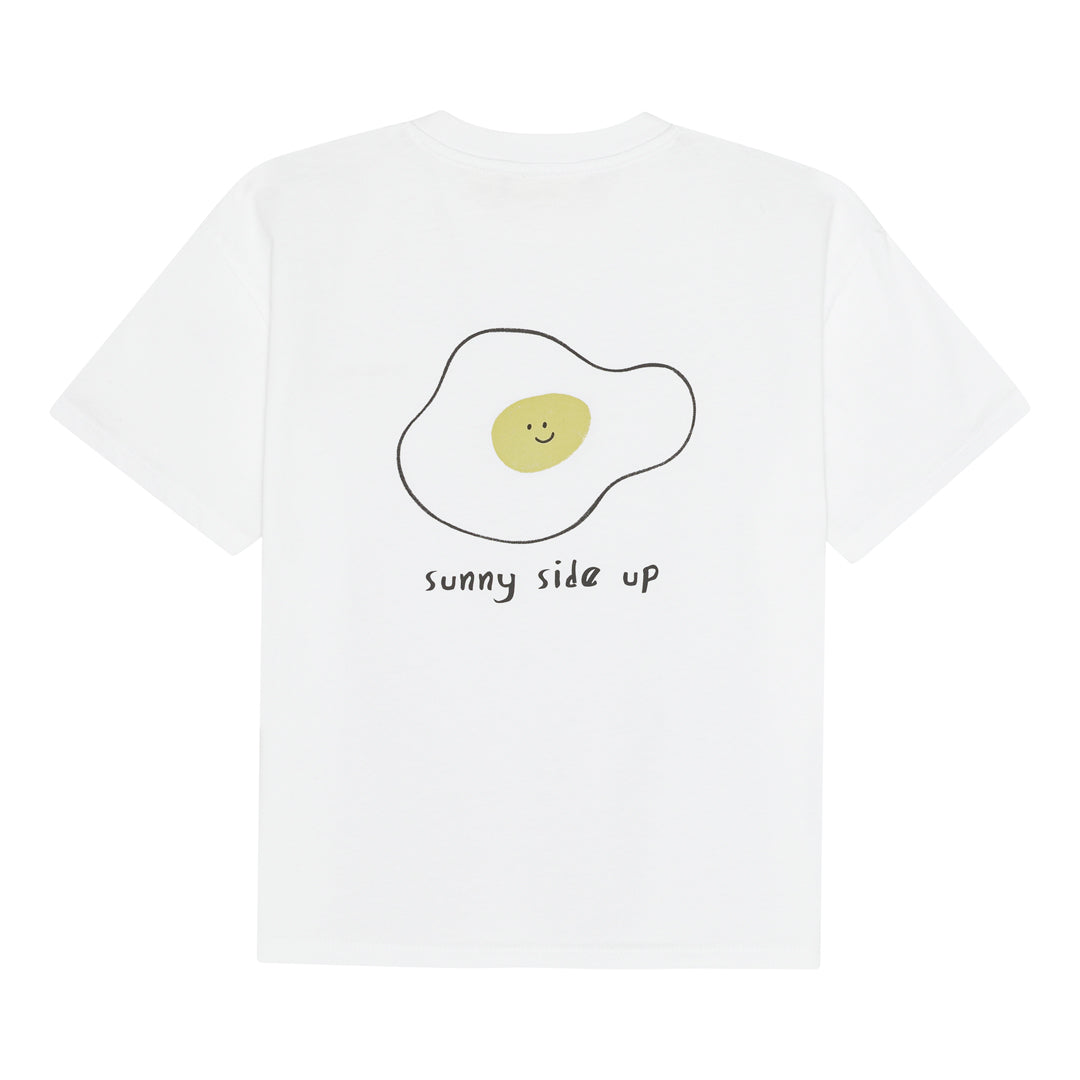 brunobruno nation Nanna T-Shirt T-Shirt 9006-Snow White - Sunny Side