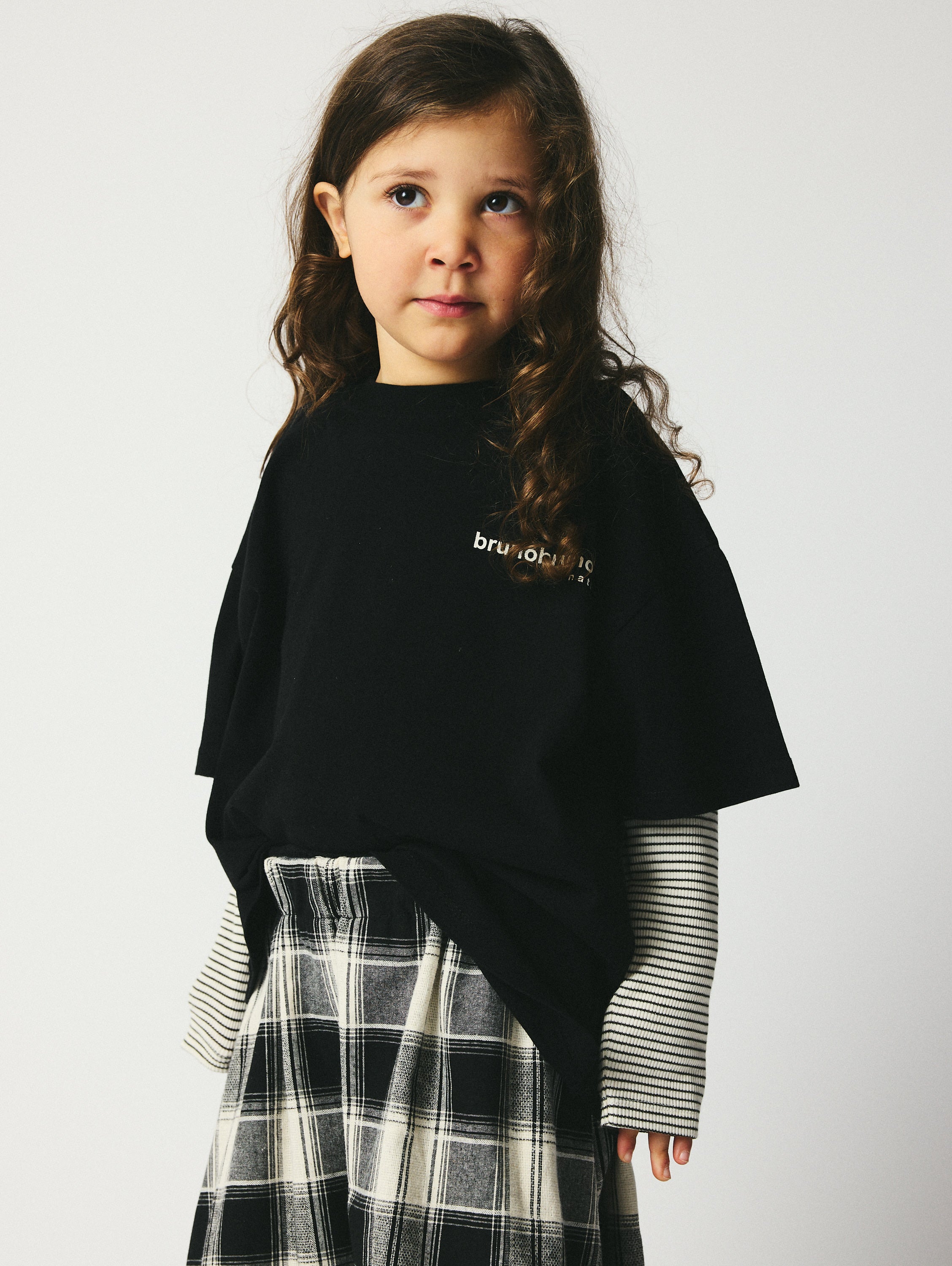 brunobruno nation Nanna T-Shirt T-Shirt 1000-Jet Black