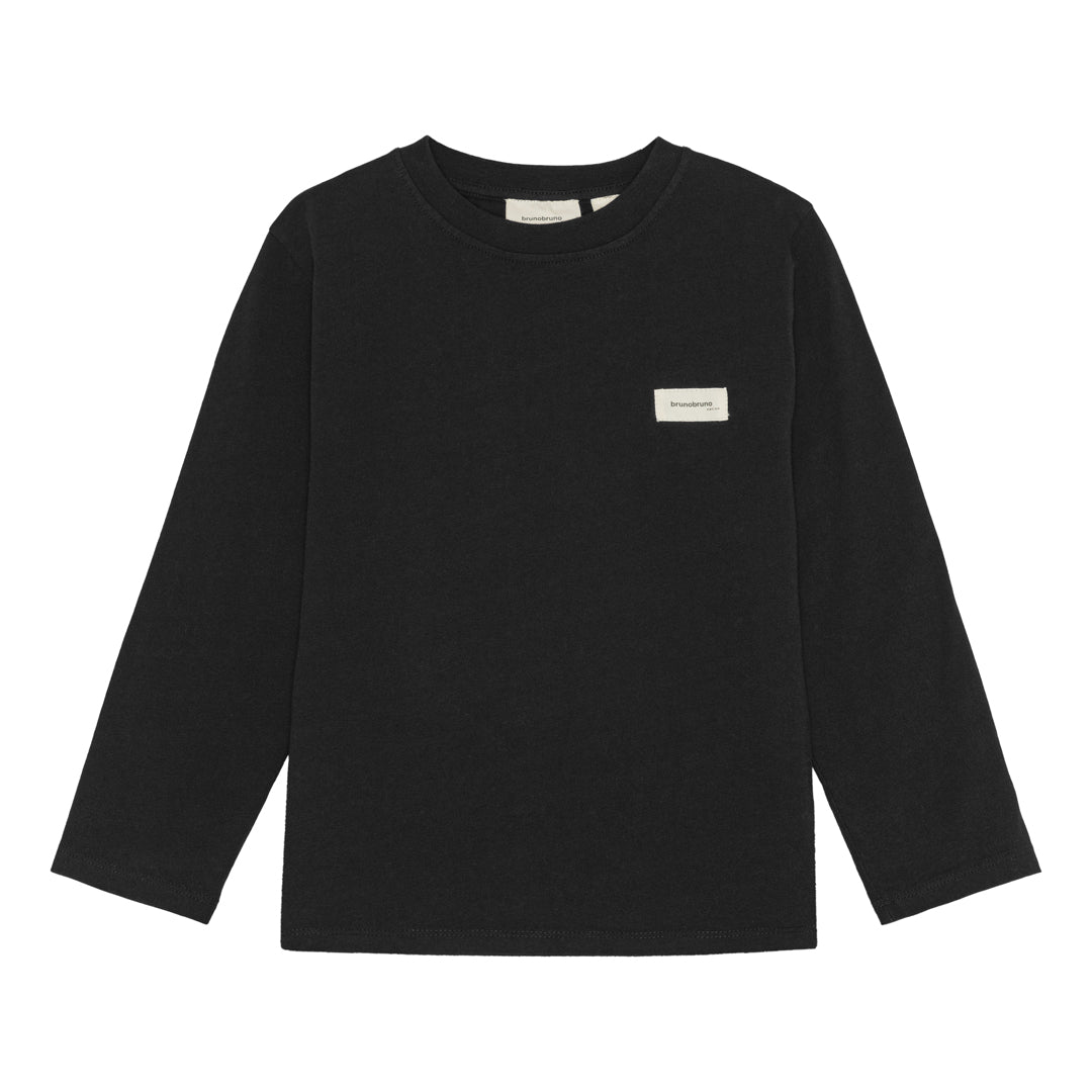 brunobruno nation Nelson T-Shirt T-Shirt 1000-Jet Black