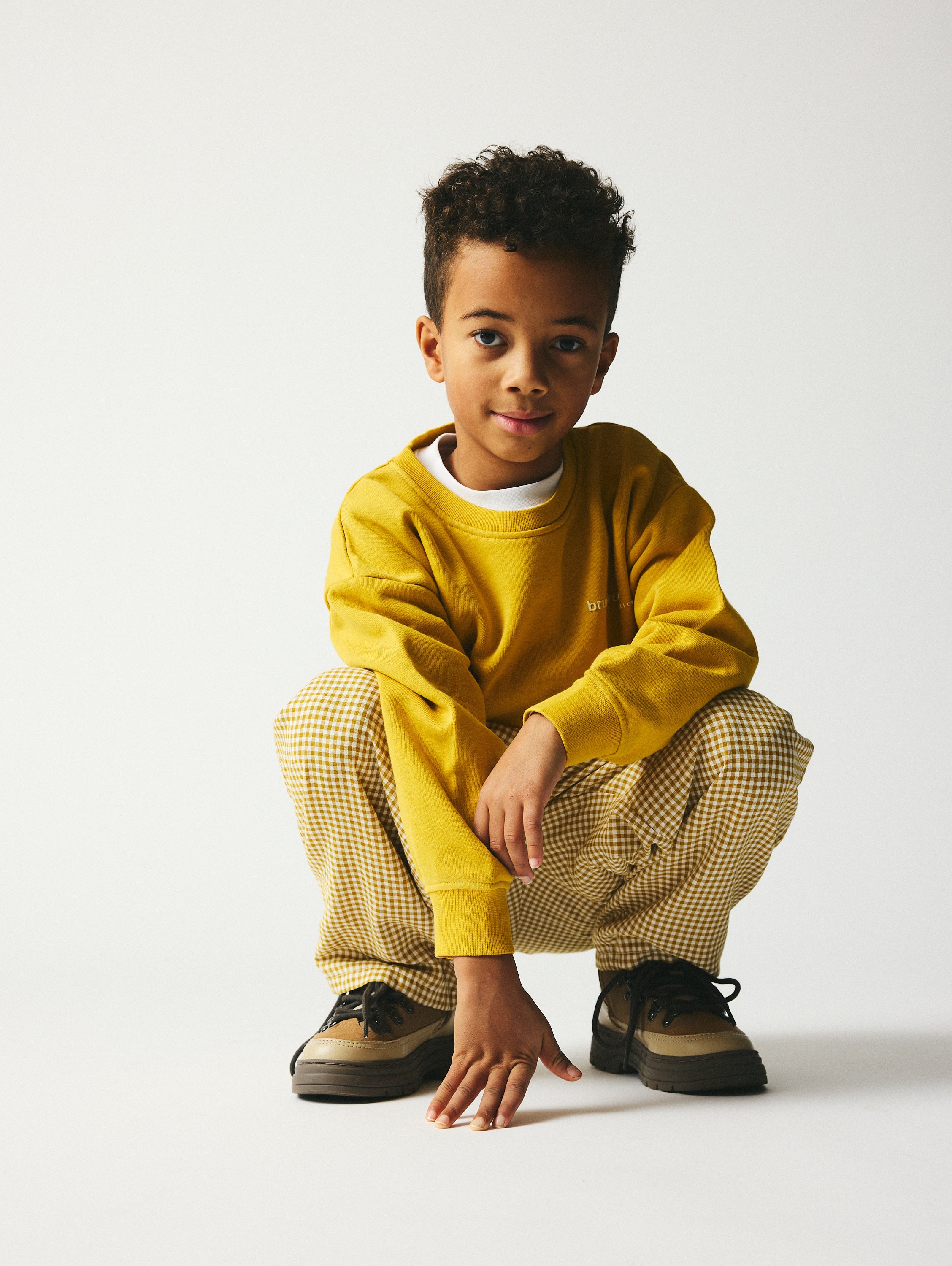 brunobruno nation Norah Sweatshirt Sweatshirt 7000-Olivenite Yellow