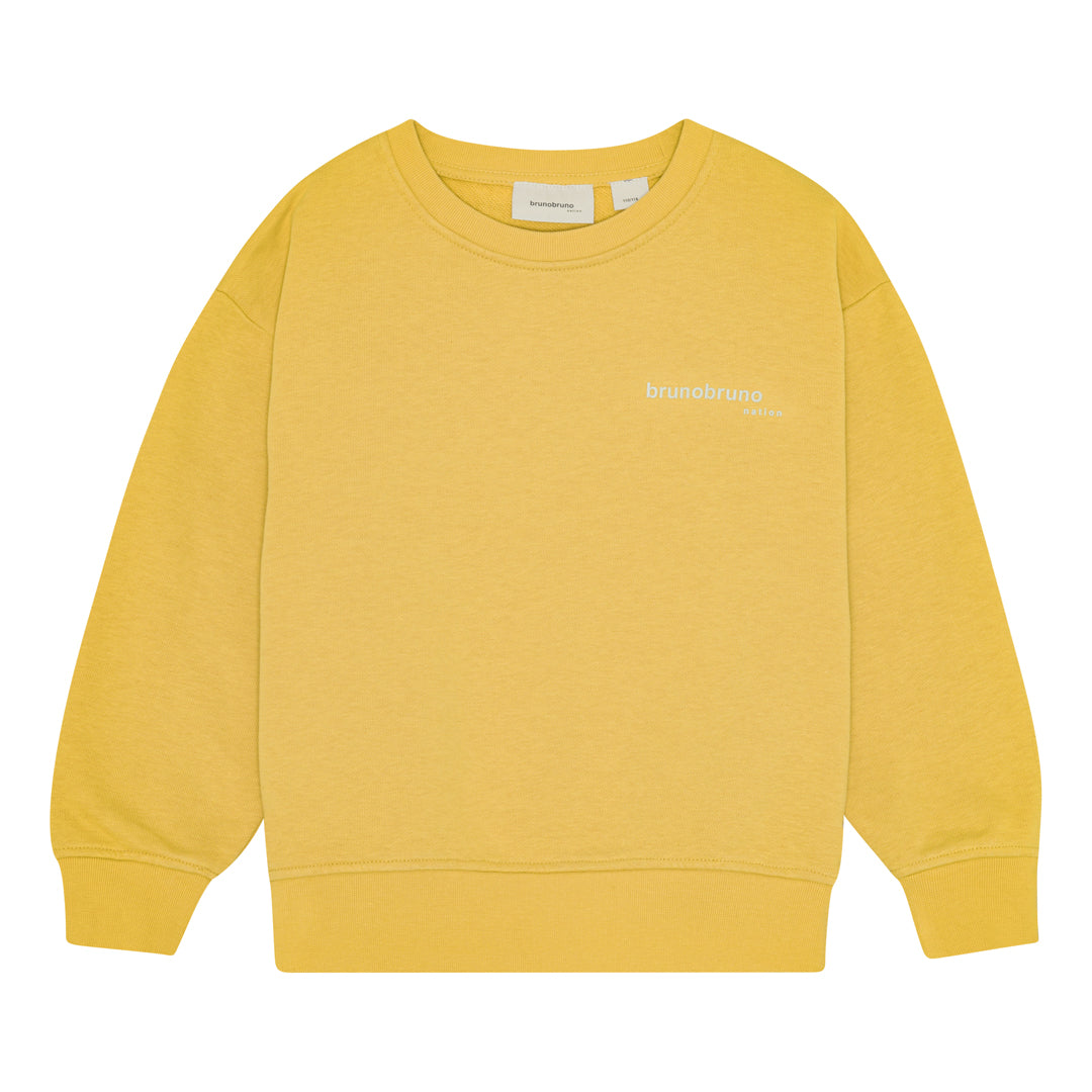 brunobruno nation Norah Sweatshirt Sweatshirt 7000-Olivenite Yellow