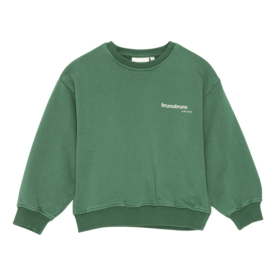 brunobruno nation Norah Sweatshirt Sweatshirt 5004-Myrtle Green