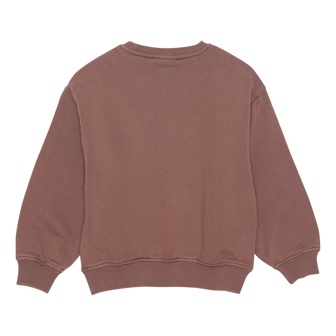 brunobruno nation Norah Sweatshirt Sweatshirt 6002-Marron Plum