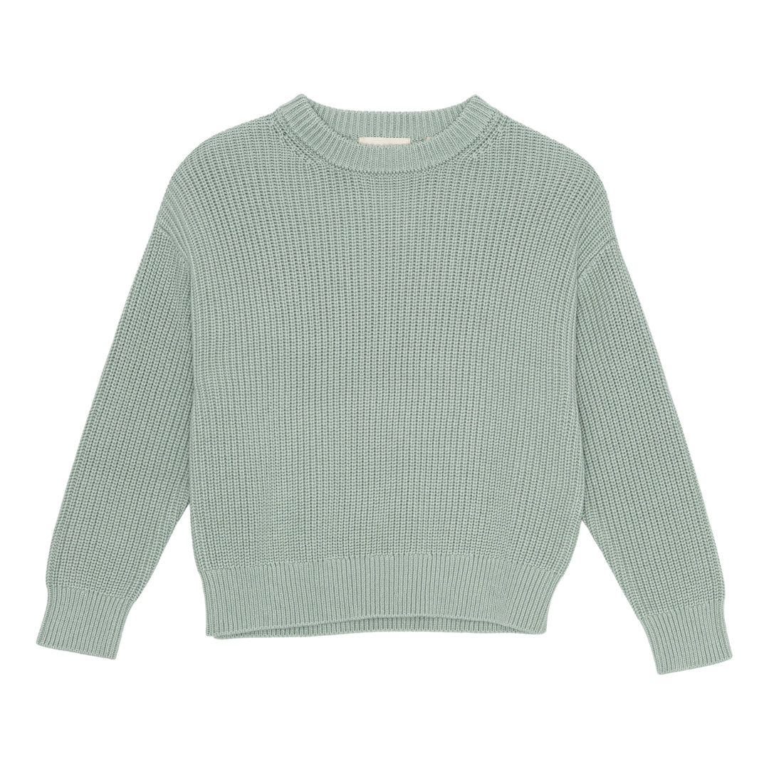brunobruno nation Sienna Sweater Knitted Sweater 3003-Aqua Gray