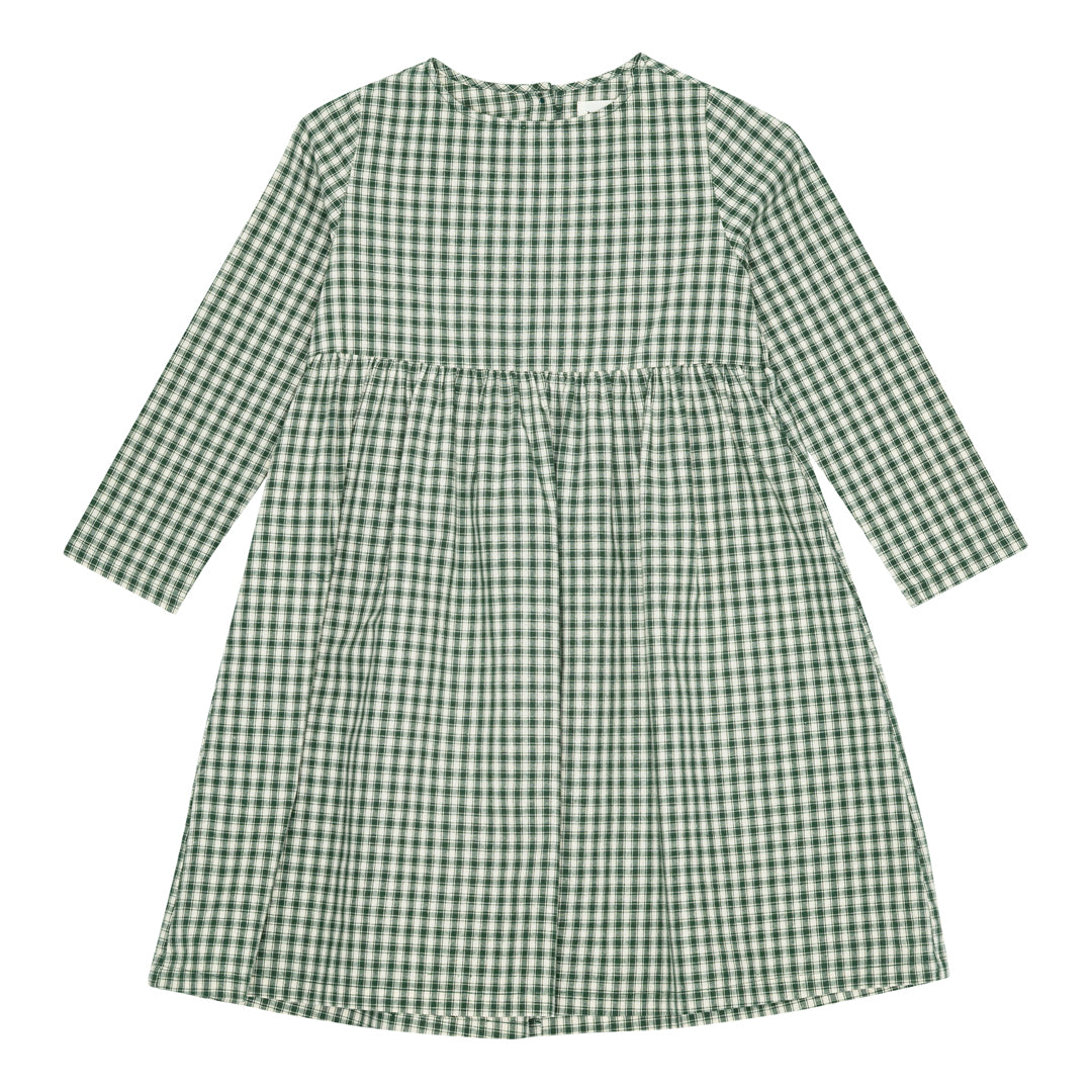 brunobruno nation Vita Check Dress Dress 9018-Myrtle Green Check
