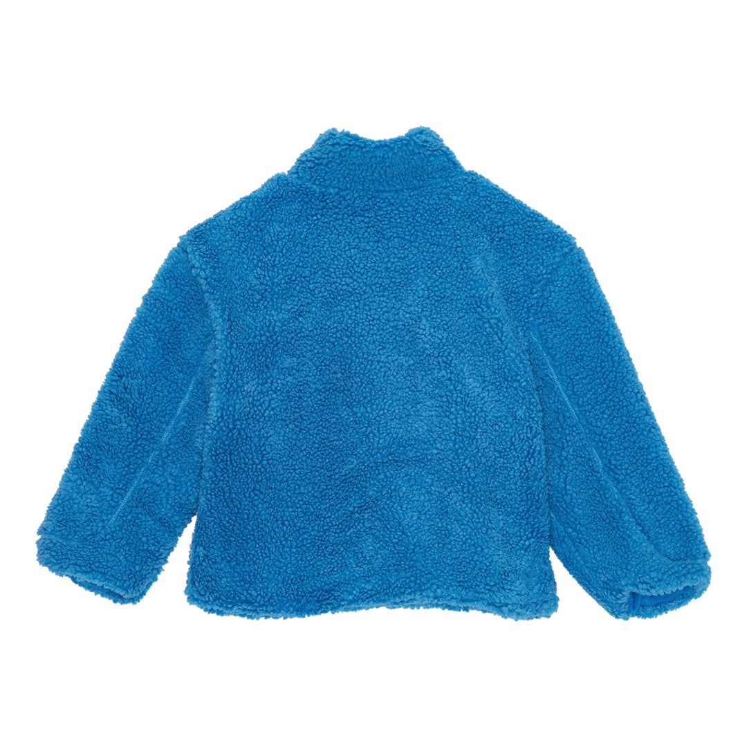 brunobruno nation Yejun Teddy Jacket Jacket 4005-Pacific Coast Blue