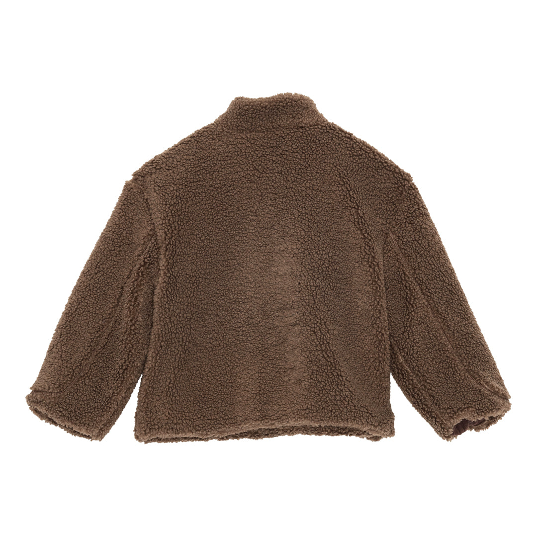 brunobruno nation Yejun Teddy Jacket Jacket 8004-Major Brown