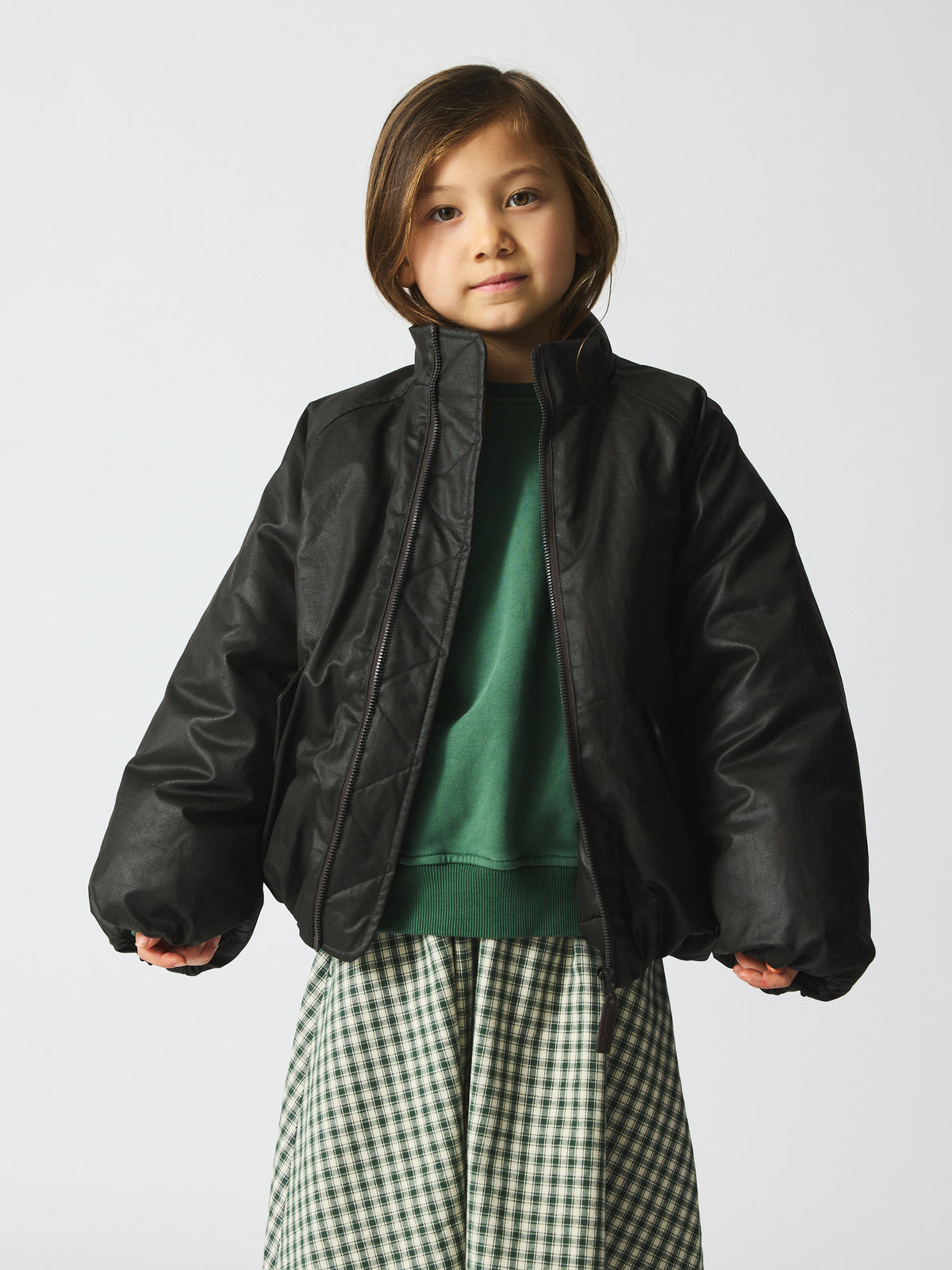 brunobruno nation Yuri Puffer Jacket Jacket 8004-Major Brown