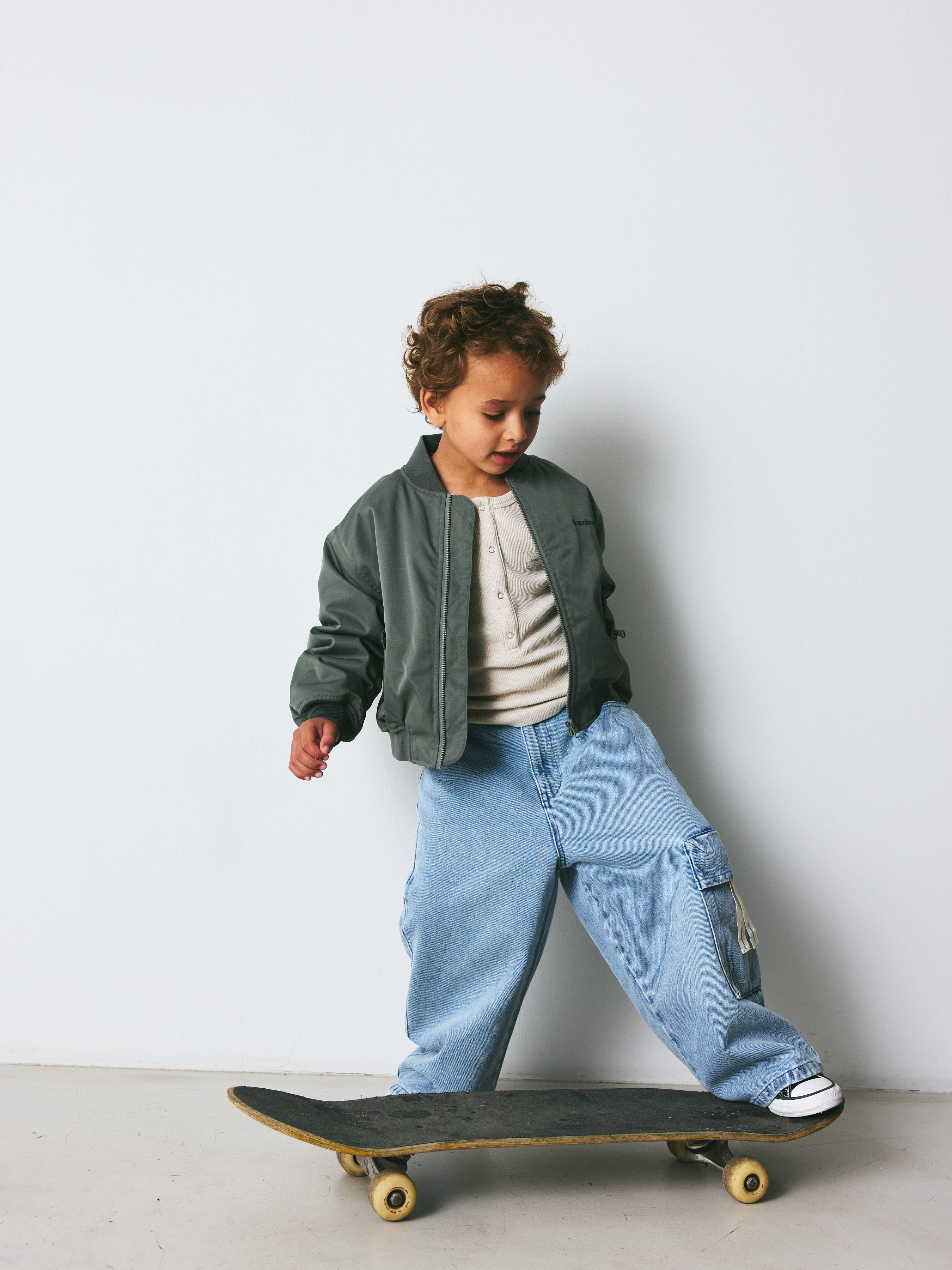 brunobruno nation Adrian Bomber Jacket Jacket 5001-Balsam Green