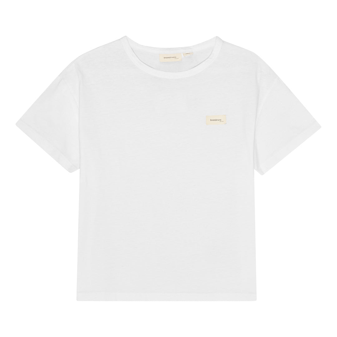 brunobruno nation Agnes T-Shirt T-Shirt 2001-Bright White