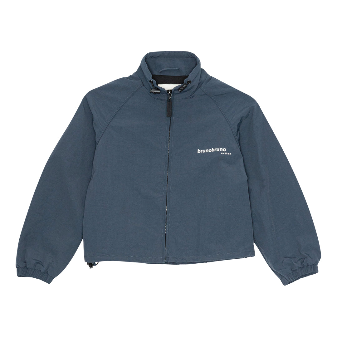 brunobruno nation Alberta Tech Jacket Jacket 4004-Mood Indigo Blue