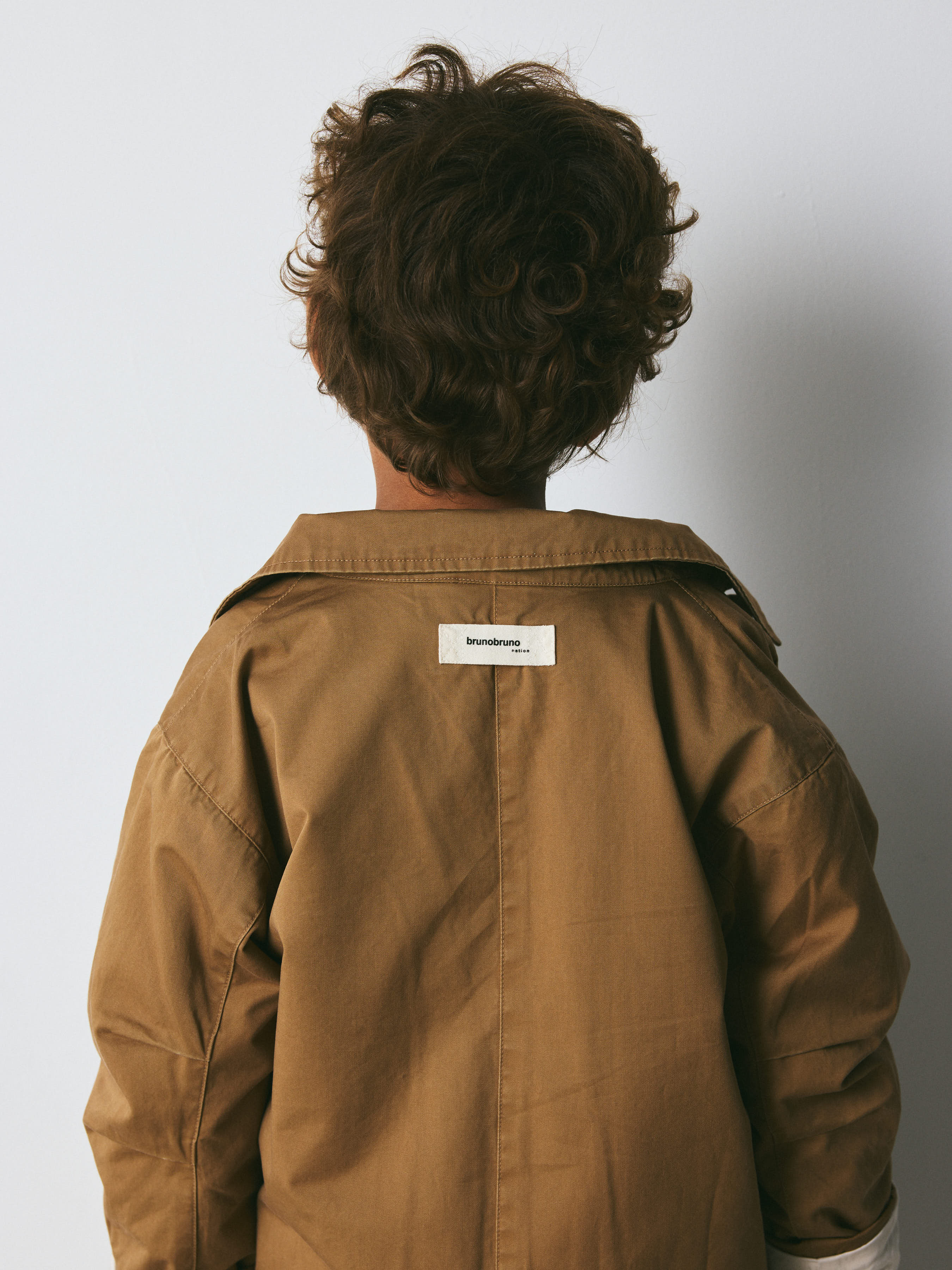 brunobruno nation Axel Coat Coat 8001-Kelp Brown