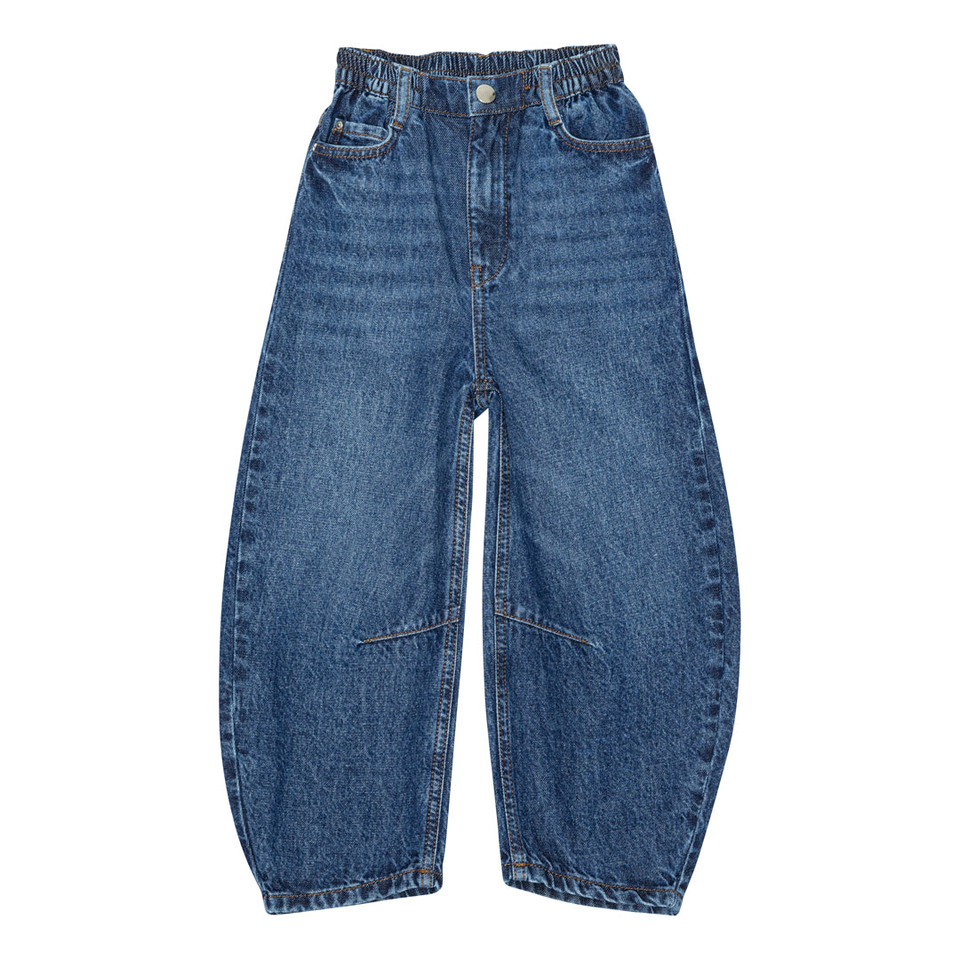 brunobruno nation Daon Blue Jeans Pants 1106-Dark blue denim